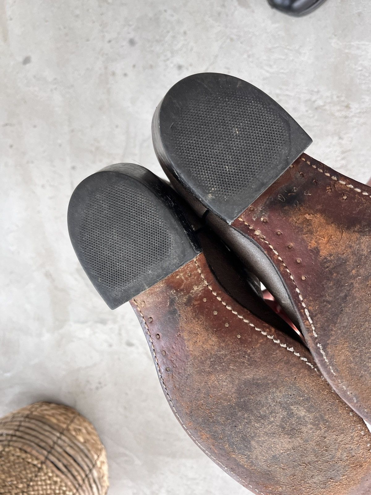 Cowboy Equipment Vintage Laredo Western Cowboy Leather Boots Rare Avant-Garde Size US 9 / EU 42 - 20 Thumbnail