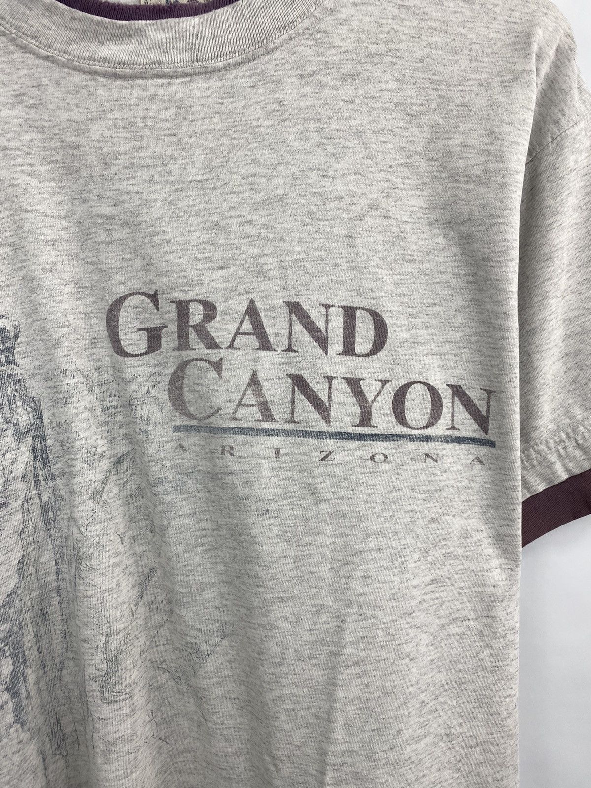 Cowboy Equipment 🇺🇸 Vintage 1990 Grand Canyon Arizona USA Rare Retro t-shirt Size US L / EU 52-54 / 3 - 4 Thumbnail