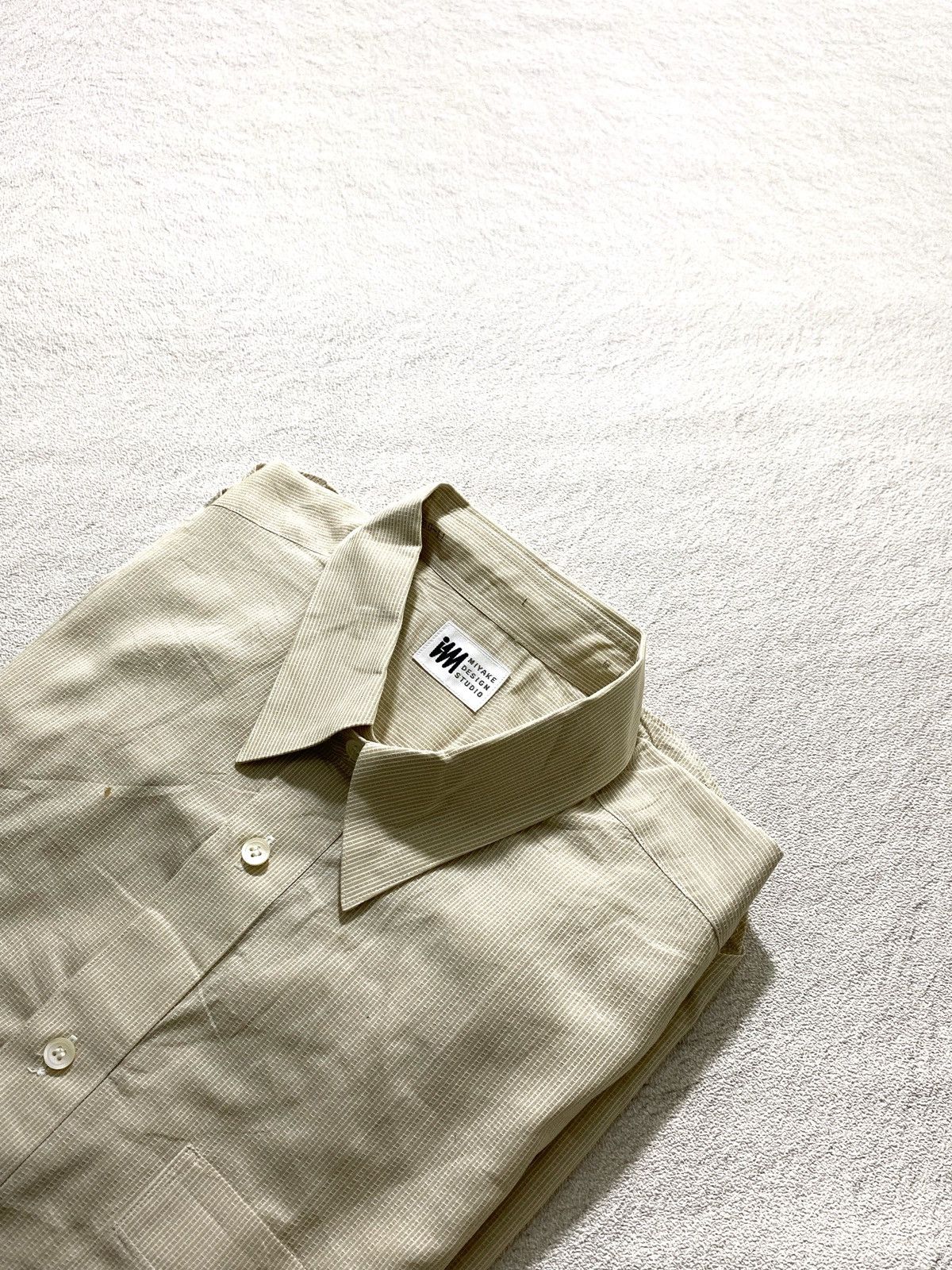 Issey Miyake × Japanese Brand × Vintage RARE ❤️‍🔥 ISSEY MIYAKE DESIGN STUDIO SHIRT Size US L / EU 52-54 / 3 - 2 Thumbnail