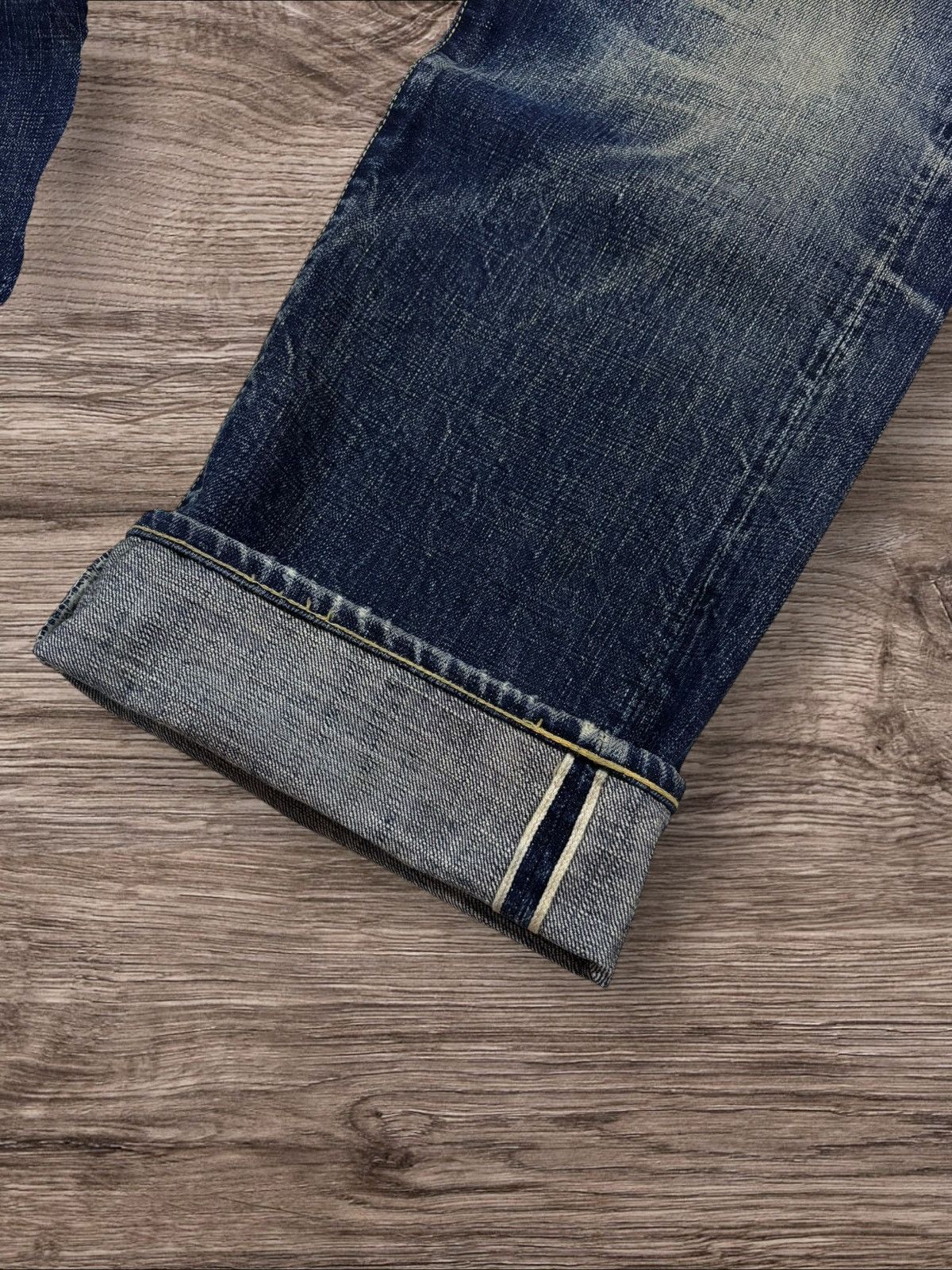Samurai Jeans Vtg StormyBlue by Pherrow Kapital Style Selvedge Jeans Size US 32 / EU 48 - 6 Thumbnail