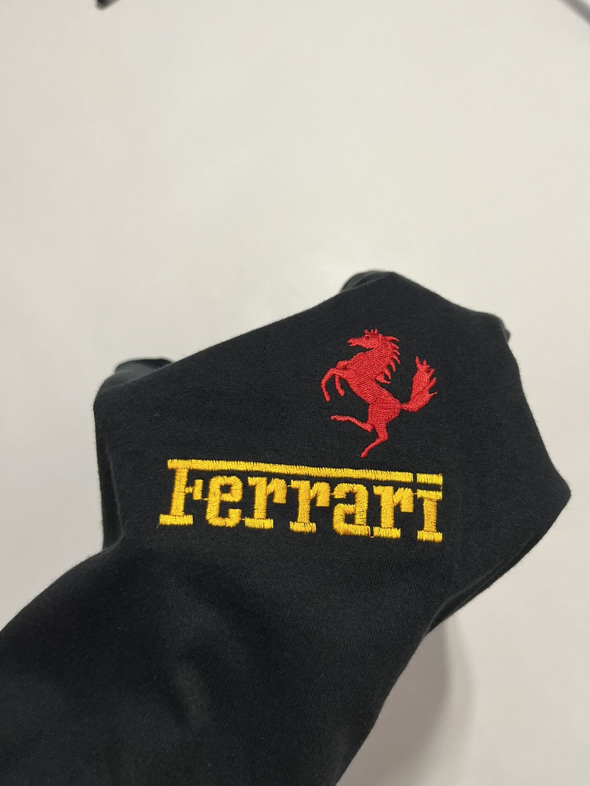 Ferrari Vintage 90’s Ferrari single stitch boxy fit black tee Size US L / EU 52-54 / 3 - 6 Thumbnail
