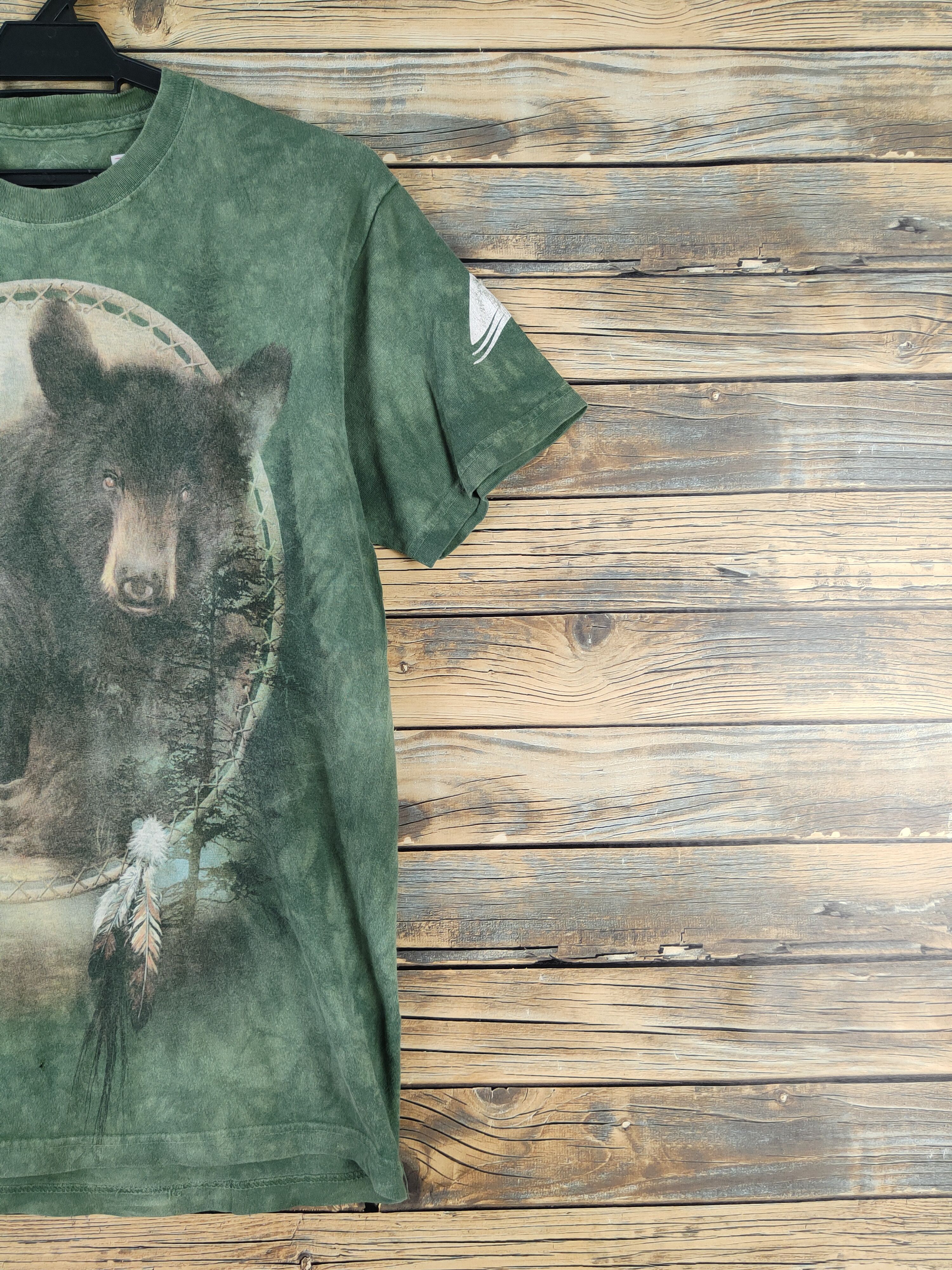 The Mountain DL The Mountain Green Faded Short Sleeve T-shirt #1036 Size US S / EU 44-46 / 1 - 6 Thumbnail