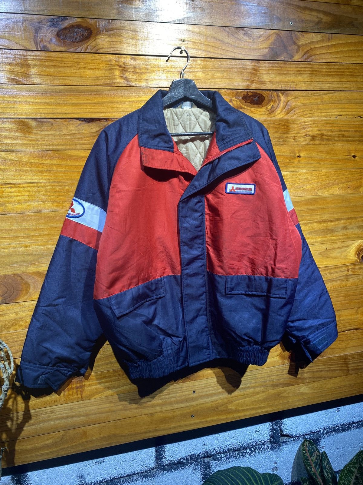 Japanese Brand Vintage Mitsubishi Shoji Sekiyu Jacket Japan Size US L / EU 52-54 / 3 - 3 Thumbnail