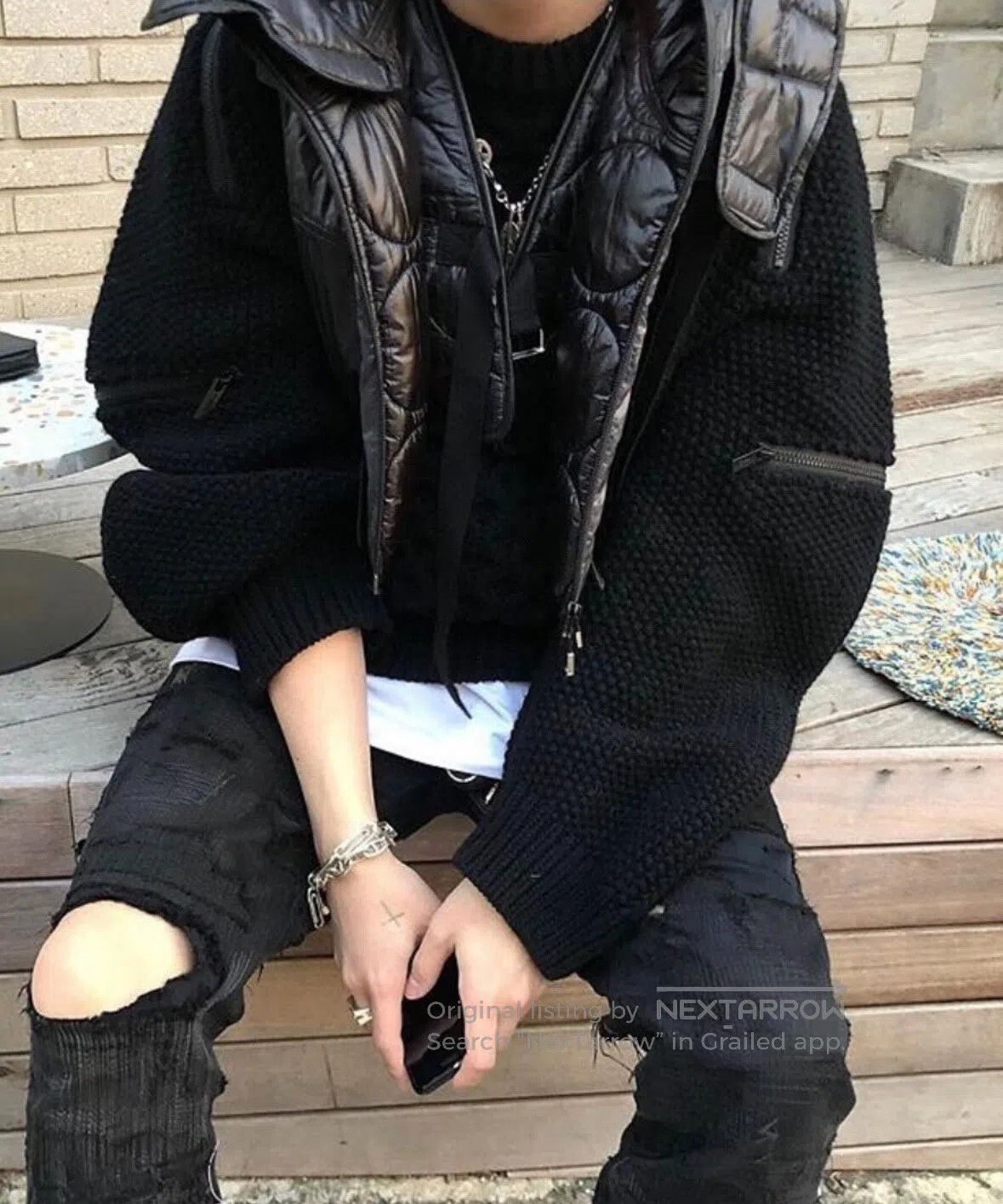 Takahiromiyashita The Soloist. takahiromiyashita thesoloist 19AW Zipper Sweater| Size US S / EU 44-46 / 1 - 8 Thumbnail