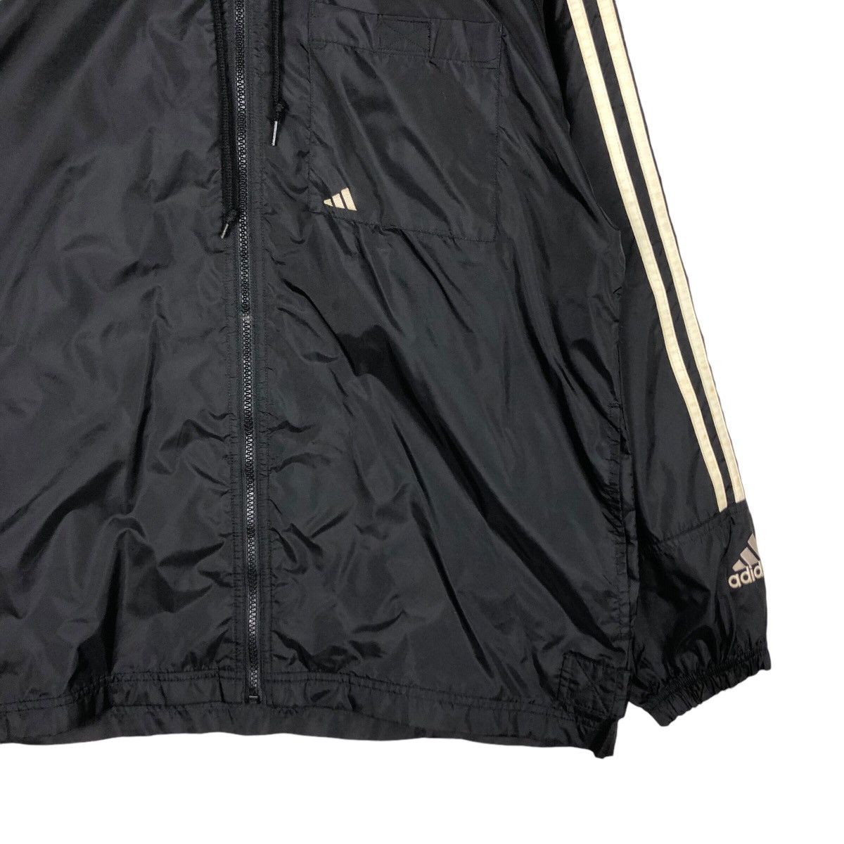 Adidas × Vintage Vintage Adidas Windbreaker Long Sleeve Big Logo Large Size US L / EU 52-54 / 3 - 5 Thumbnail