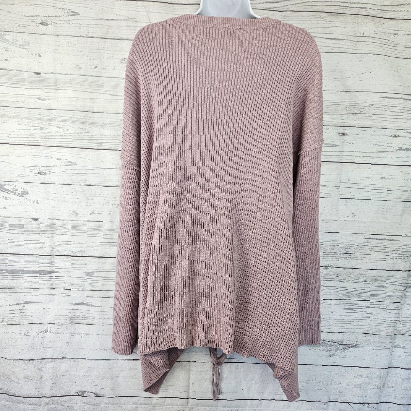 Free People Free People Beach Womens Brig Pullover Sweater Large Purple Oversized Size L / US 10 / IT 46 - 3 Thumbnail