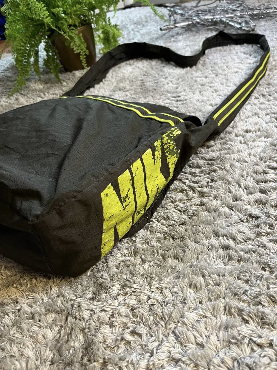 Nike × Vintage Vintage Nike 90s Bag Big Logo Y2K Bag Swoosh Rare Size ONE SIZE - 9 Thumbnail
