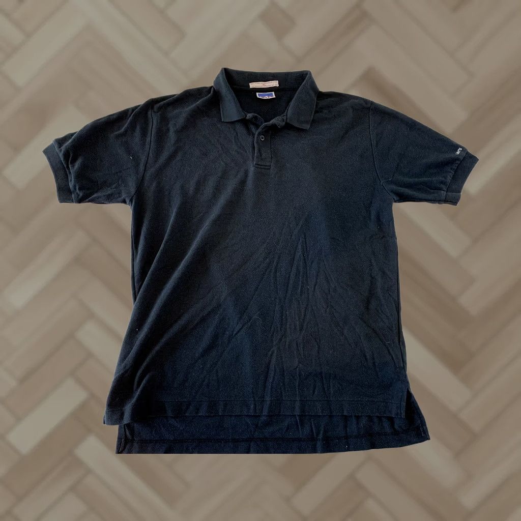 Levi's Vintage Levi's Short Sleeve Polo Shirt Men's XL Cotton Blend Black Size US XL / EU 56 / 4 - 1 Thumbnail