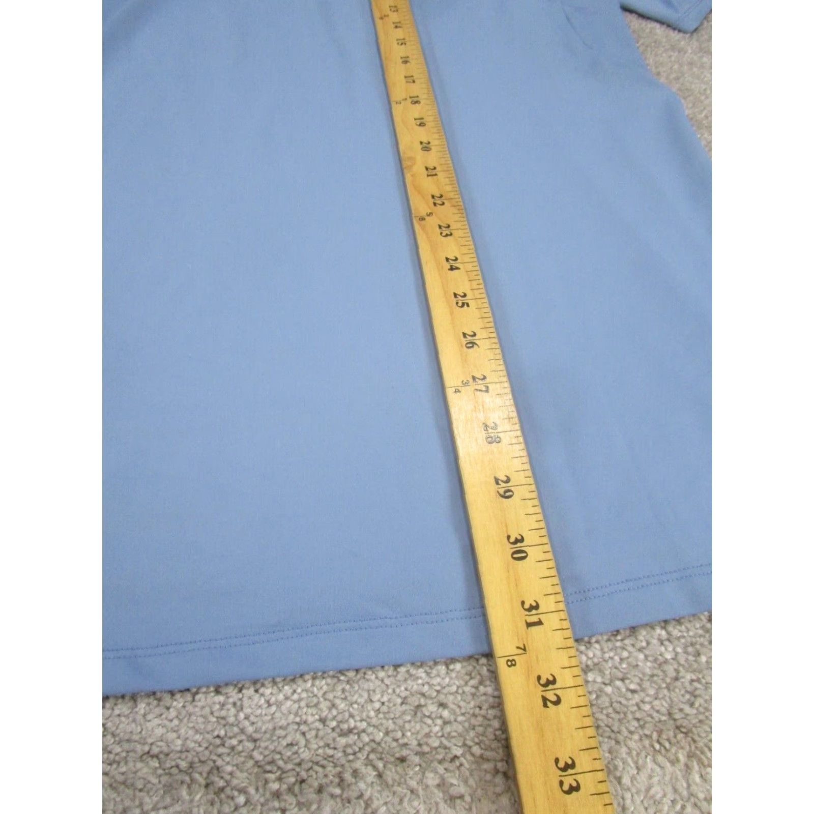 KJUS KJUS Performance Polo Shirt Mens XL Blue Solid Stretch Golf Size US XL / EU 56 / 4 - 5 Thumbnail