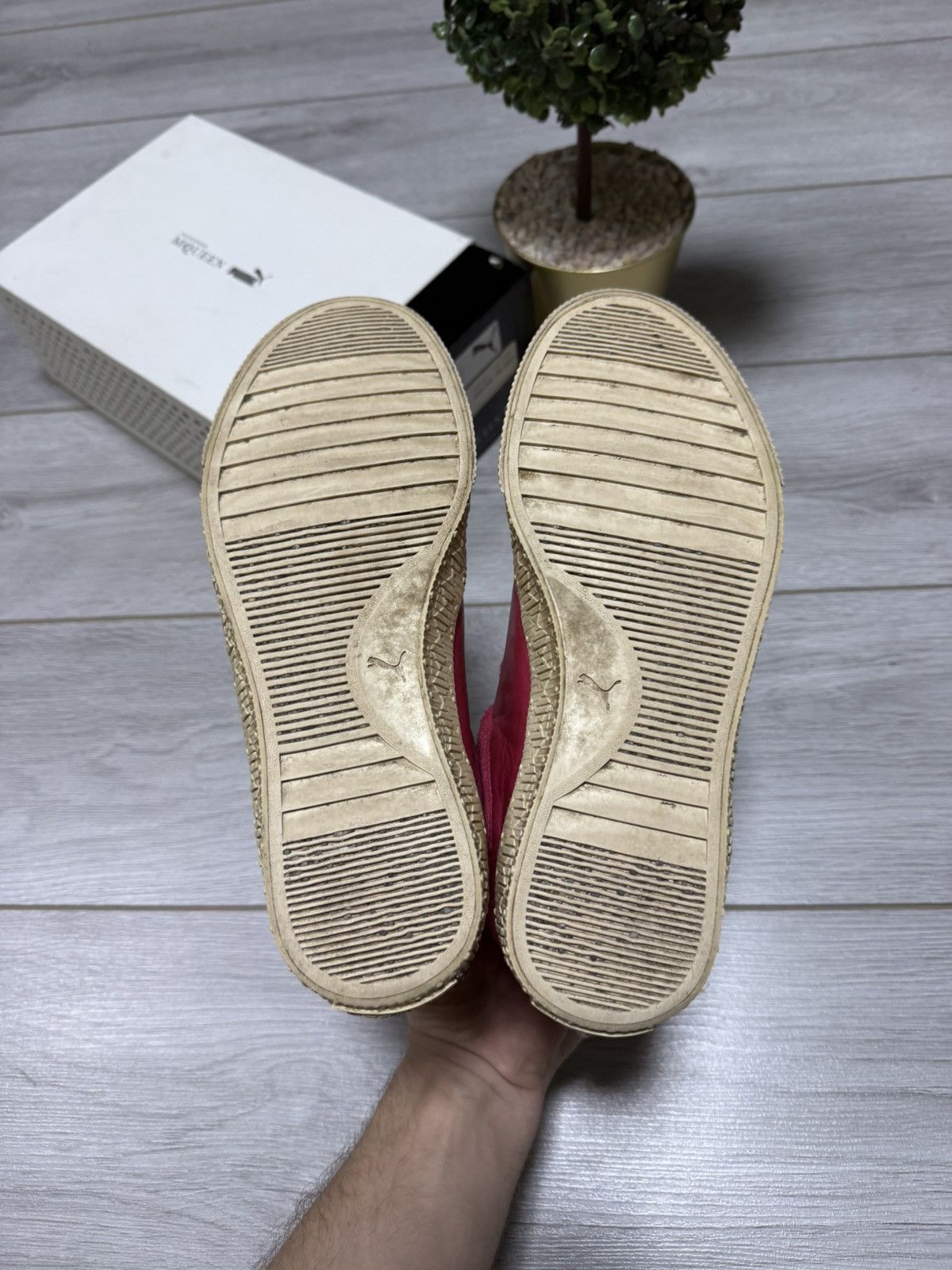 Alexander McQueen × Puma Alexander McQueen x Puma street climb leather sneakers Size US 8.5 / IT 38.5 - 4 Thumbnail