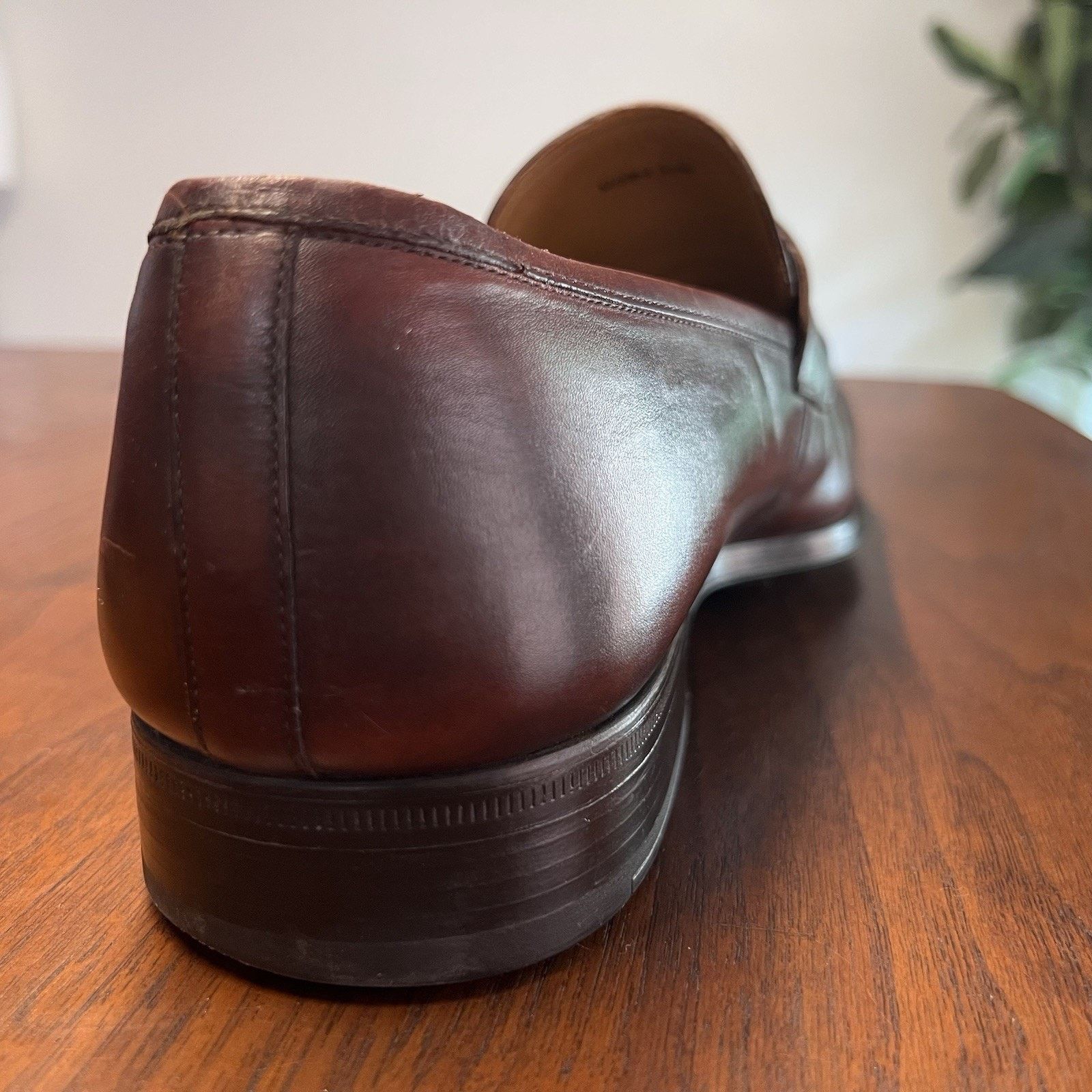 Magnanni Magnanni Walden 11M Slip On Penny Loafer 15447 Mahogany Size US 11 / EU 44 - 7 Thumbnail