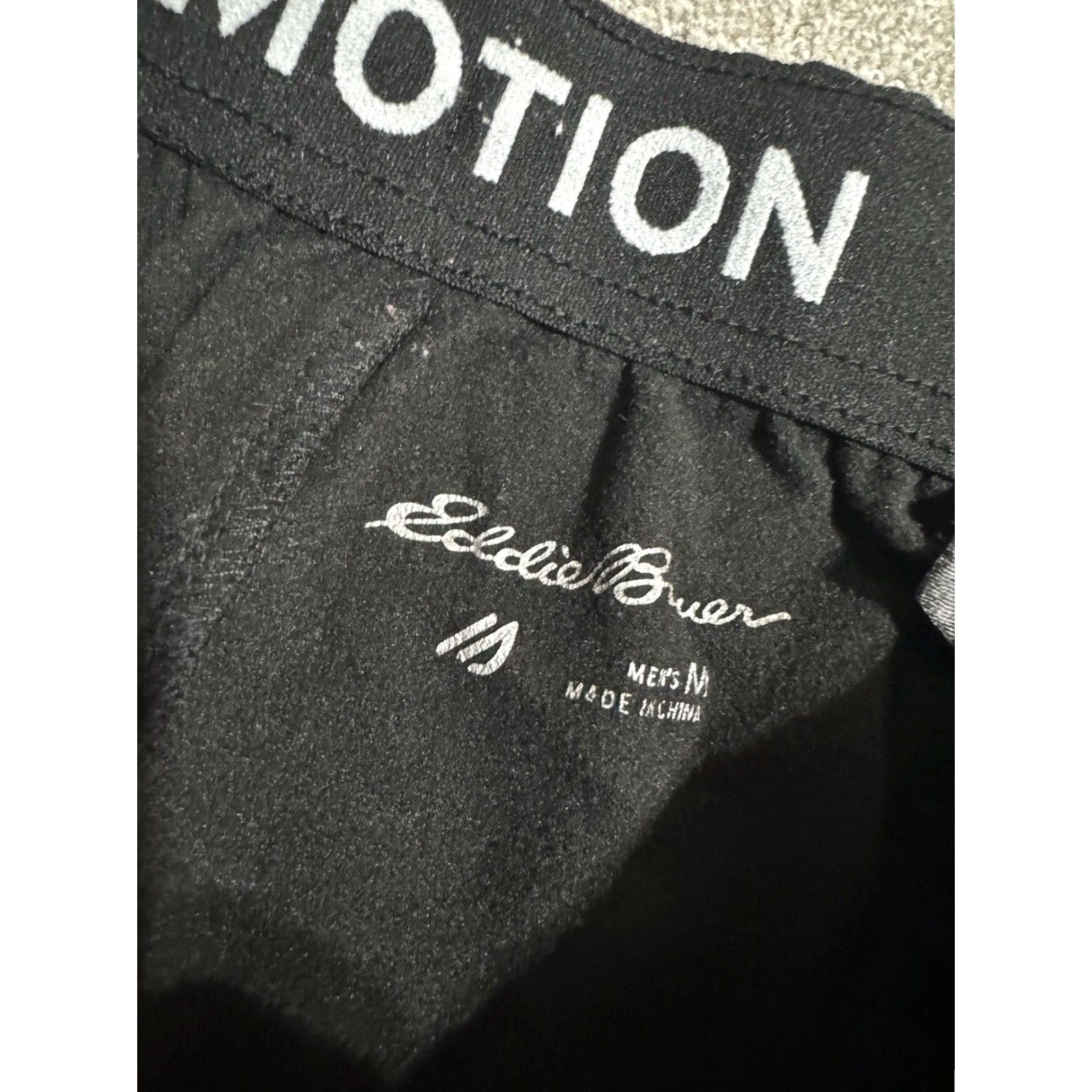 Eddie Bauer VINTAGE Eddie Bauer Sweatpants Mens Medium Activewear Hiking Cotton Black Regular Fit Sportswear Size US 31 - 3 Thumbnail