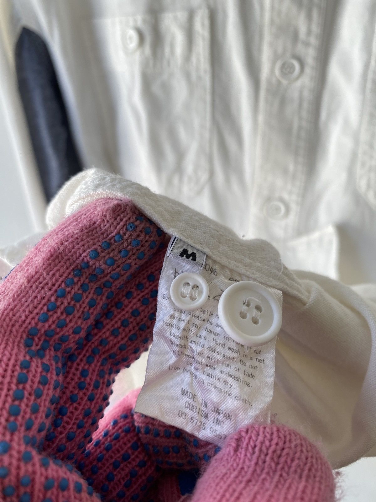 Japanese Brand × Visvim Vintage Visvim Patchwork Design Button Up Shirt Size US M / EU 48-50 / 2 - 17 Thumbnail