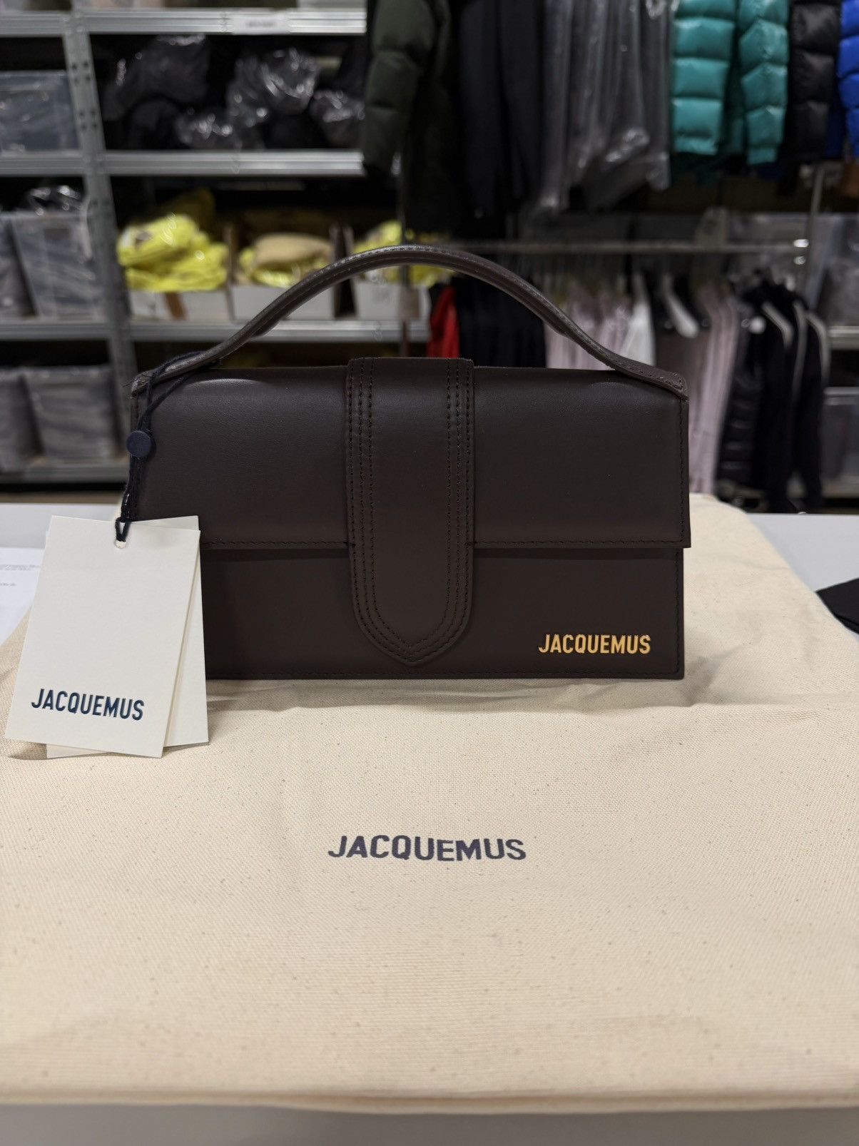 Jacquemus Jacquemus Le Grand Bambino Shoulder Bag Size ONE SIZE - 1 Thumbnail