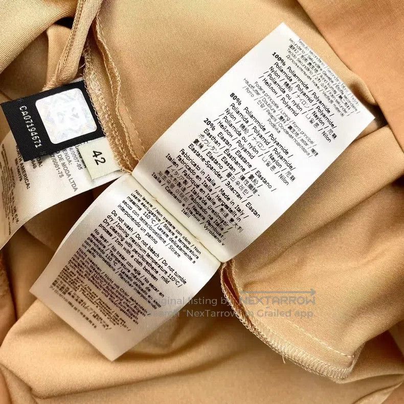 Fendi Fendi Cotton brown double-breasted suit jacket and skirt s Size XS / US 0-2 / IT 36-38 - 6 Thumbnail