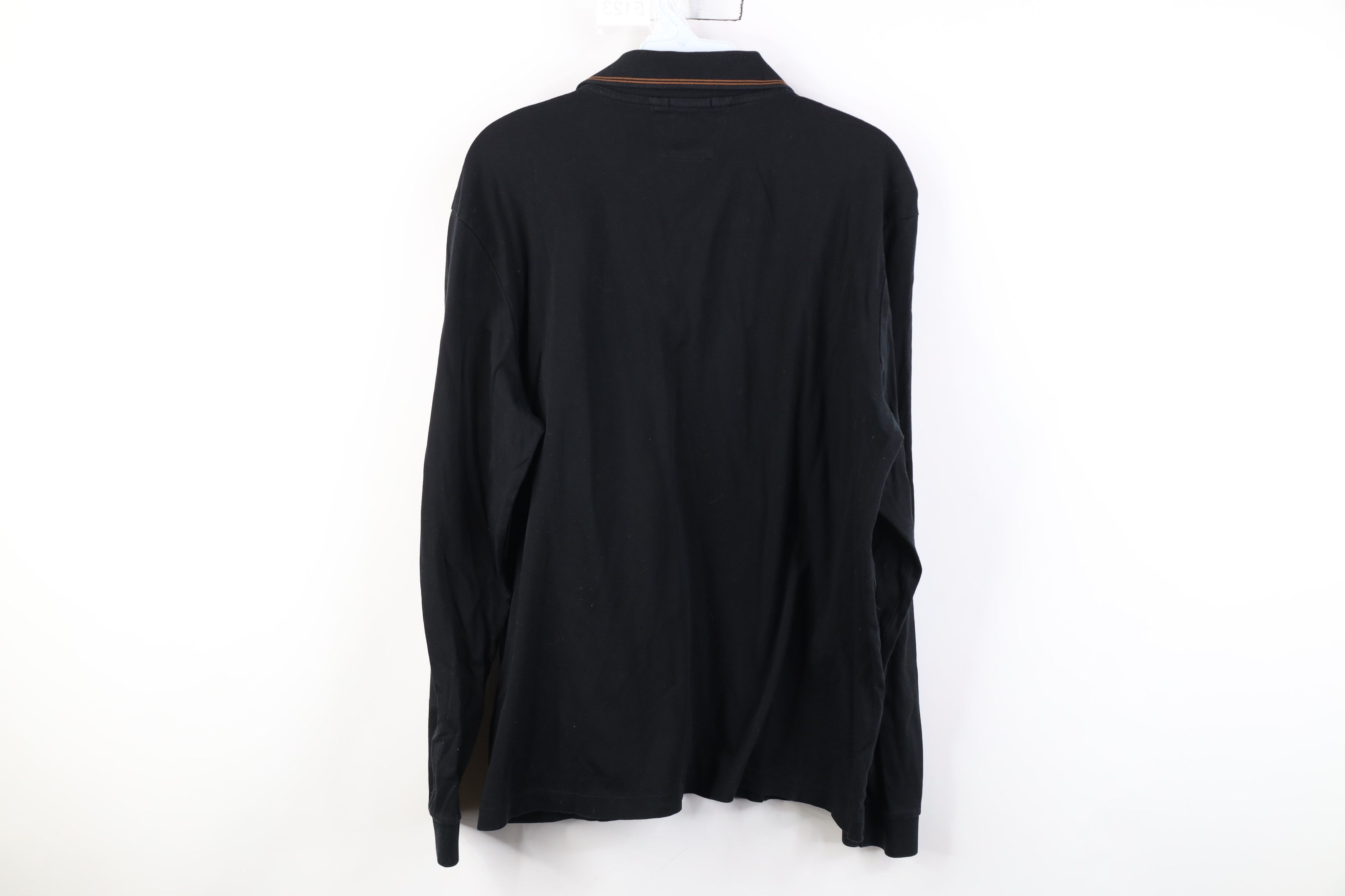Hugo Boss Hugo Boss Italian Yarn Soft Cotton Long Sleeve Polo Shirt Size US XL / EU 56 / 4 - 12 Thumbnail