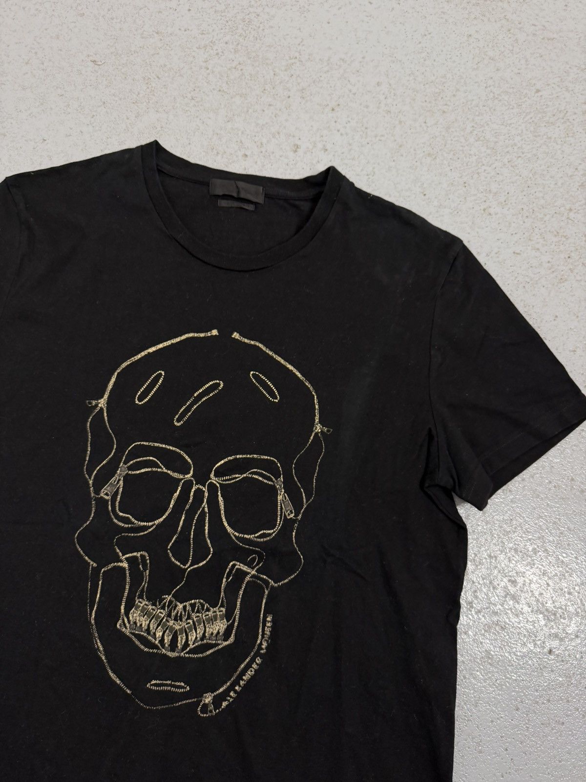 Alexander McQueen Alexander McQueen Skull Print T-Shirt Size US M / EU 48-50 / 2 - 2 Thumbnail