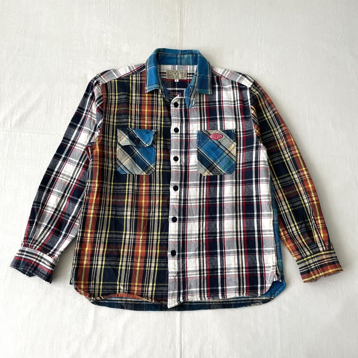 Toyo Enterprises Billvan Japan Heavy Cotton Flannel Shirts Workwear Style Size US M / EU 48-50 / 2 - 2 Thumbnail