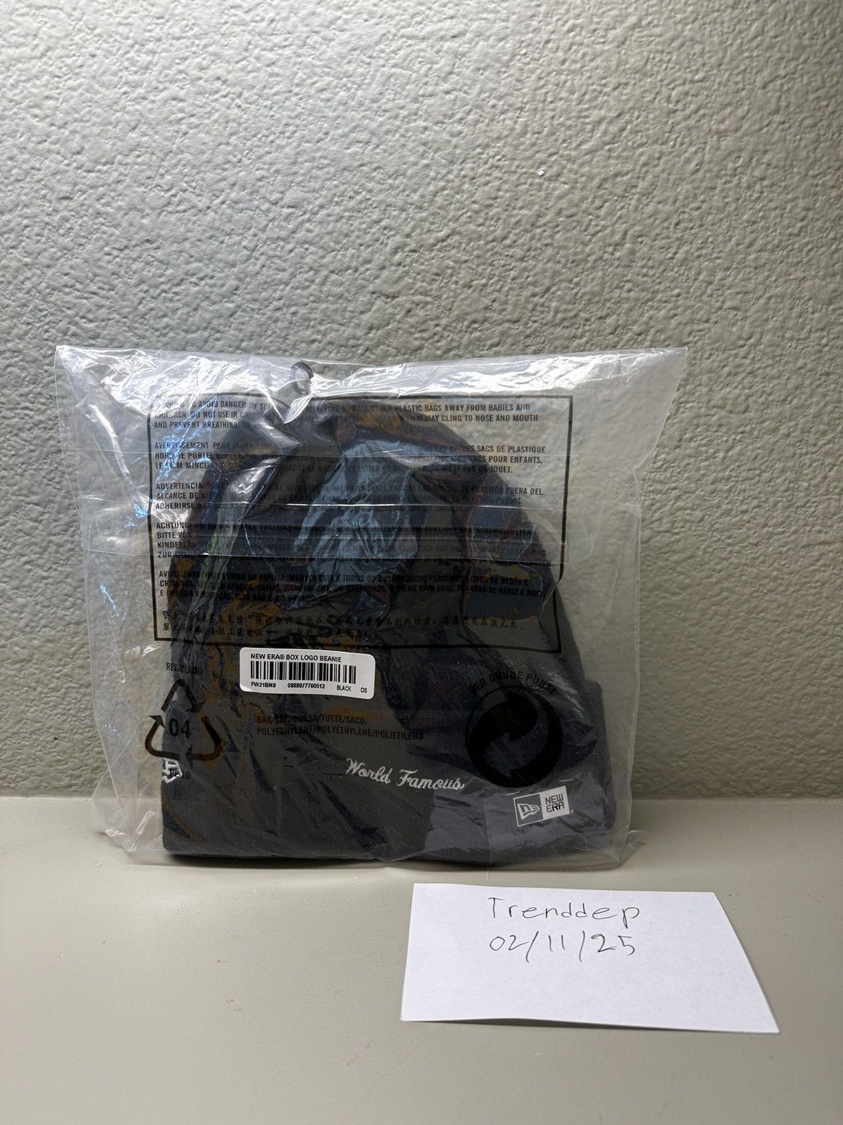 Supreme NEW Supreme New Era Box Logo Beanie Size ONE SIZE - 2 Thumbnail