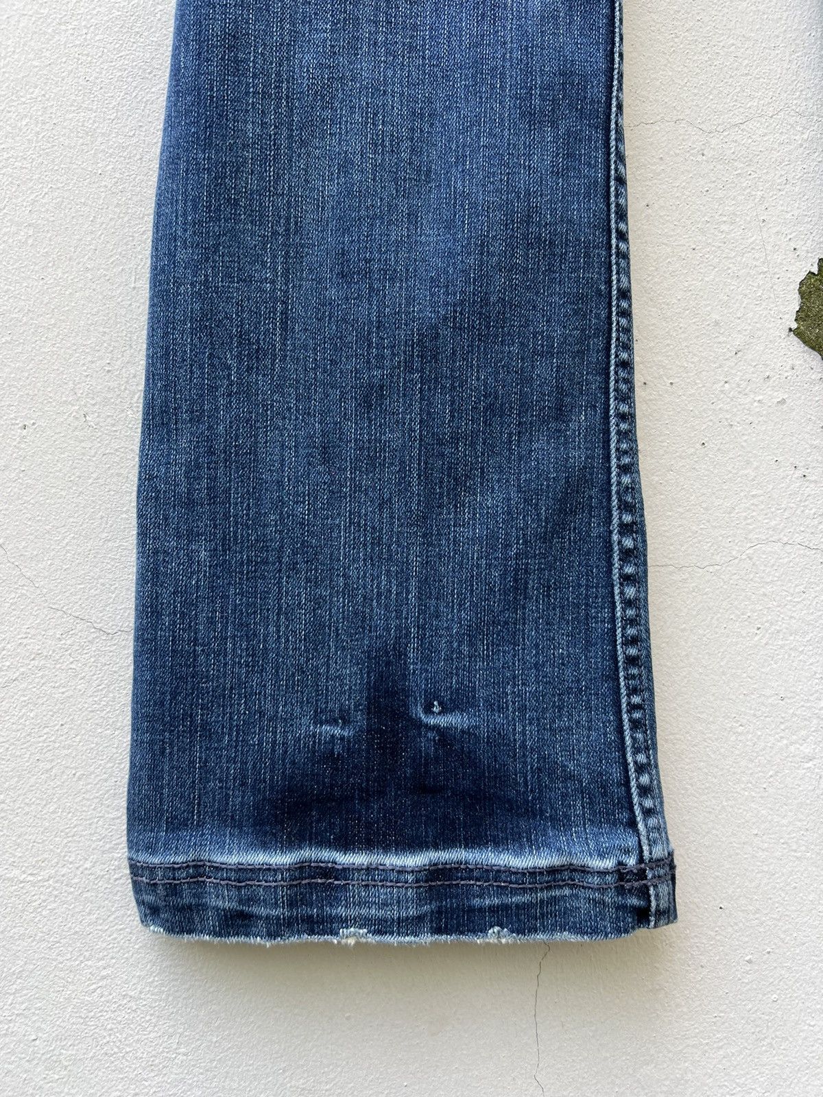 BUFFALO BOBS VTG Buffalo Jeans Japan Distress Denim Stretch Flare Jeans Size US 29 - 19 Thumbnail