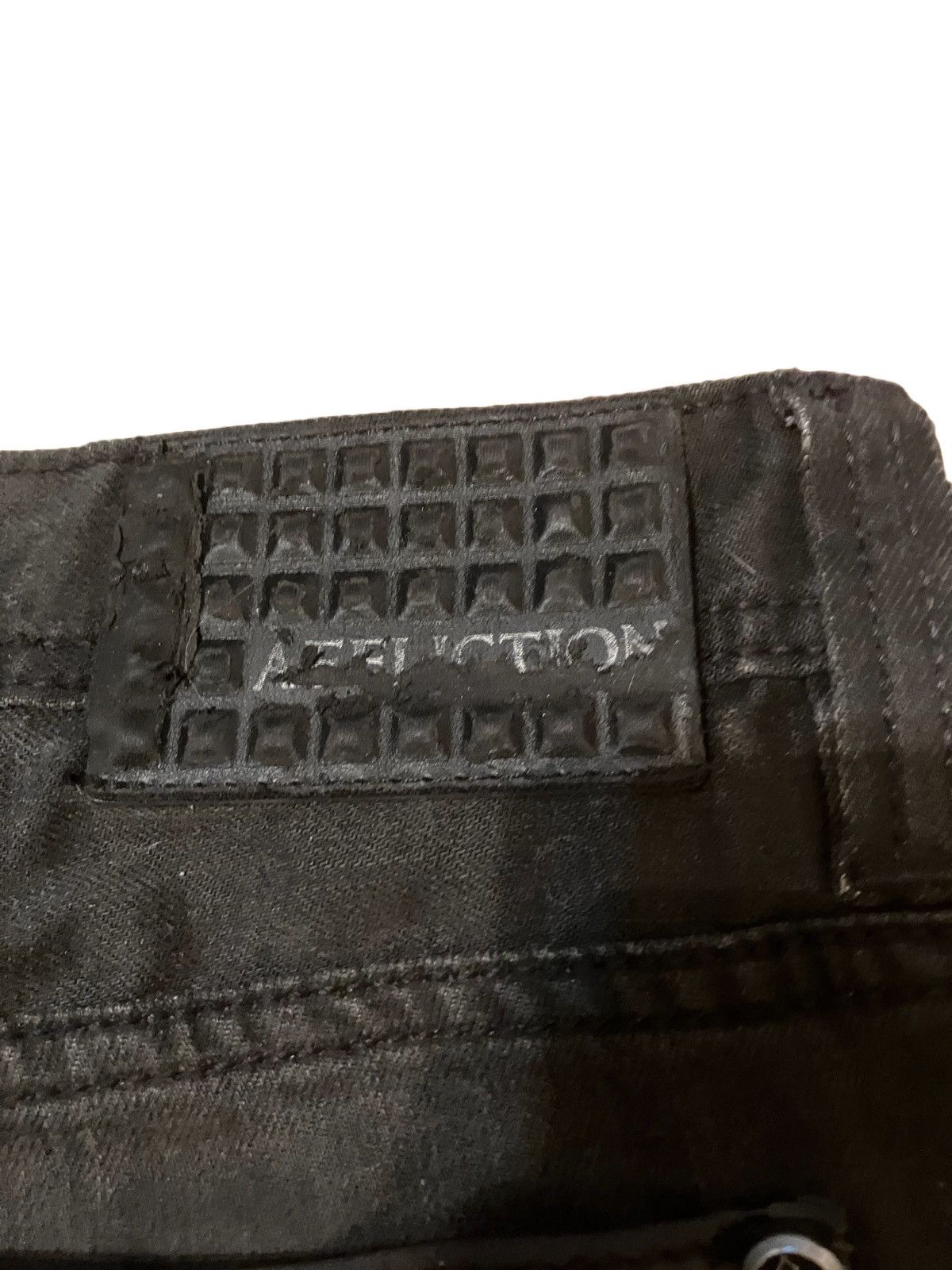 Affliction Y2K Affliction Studded Ace Black denim Size US 34 / EU 50 - 4 Thumbnail