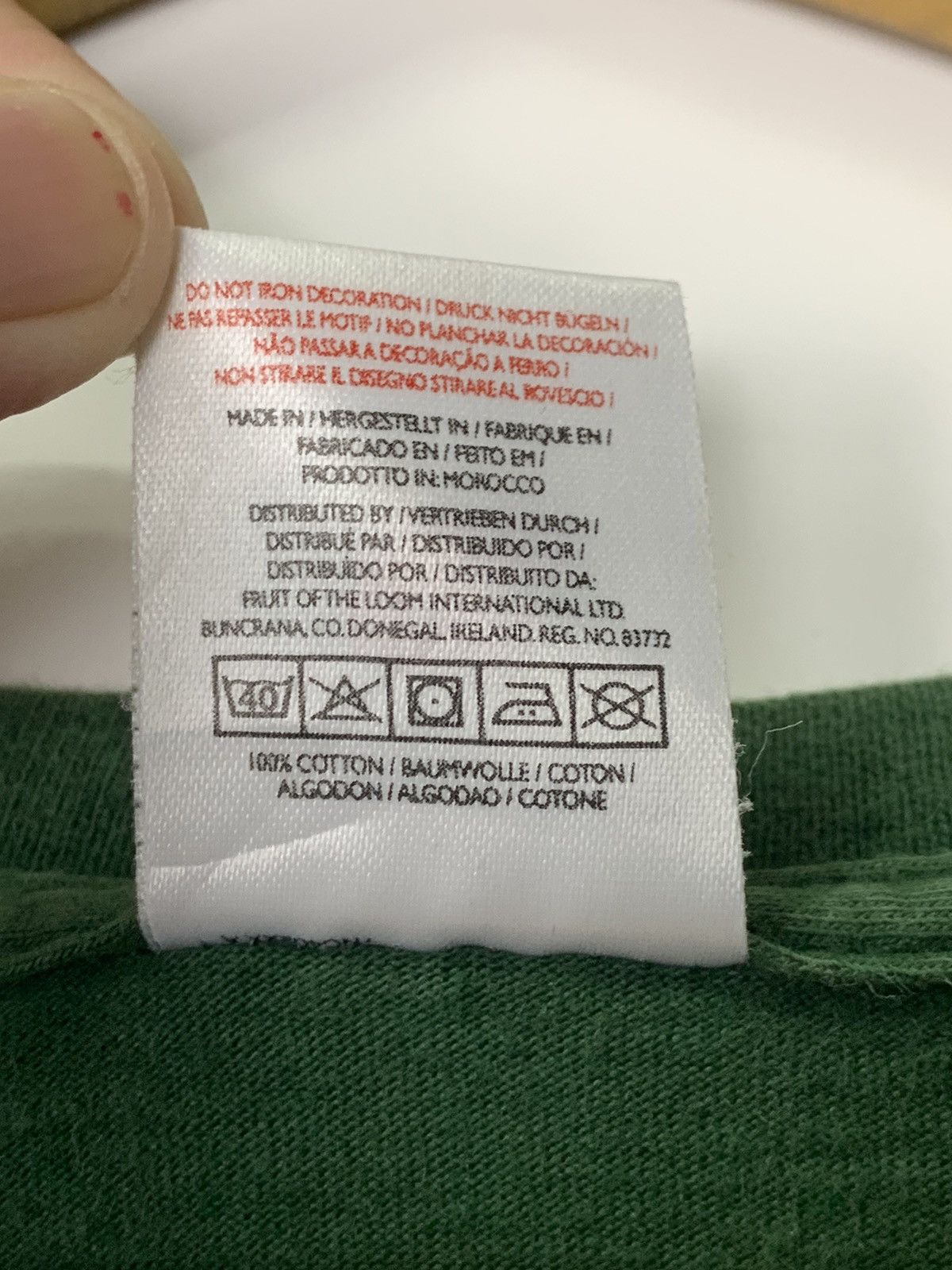 Fruit Of The Loom × Vintage Vintage Ireland t-shirt Size US XXL / EU 58 / 5 - 12 Thumbnail