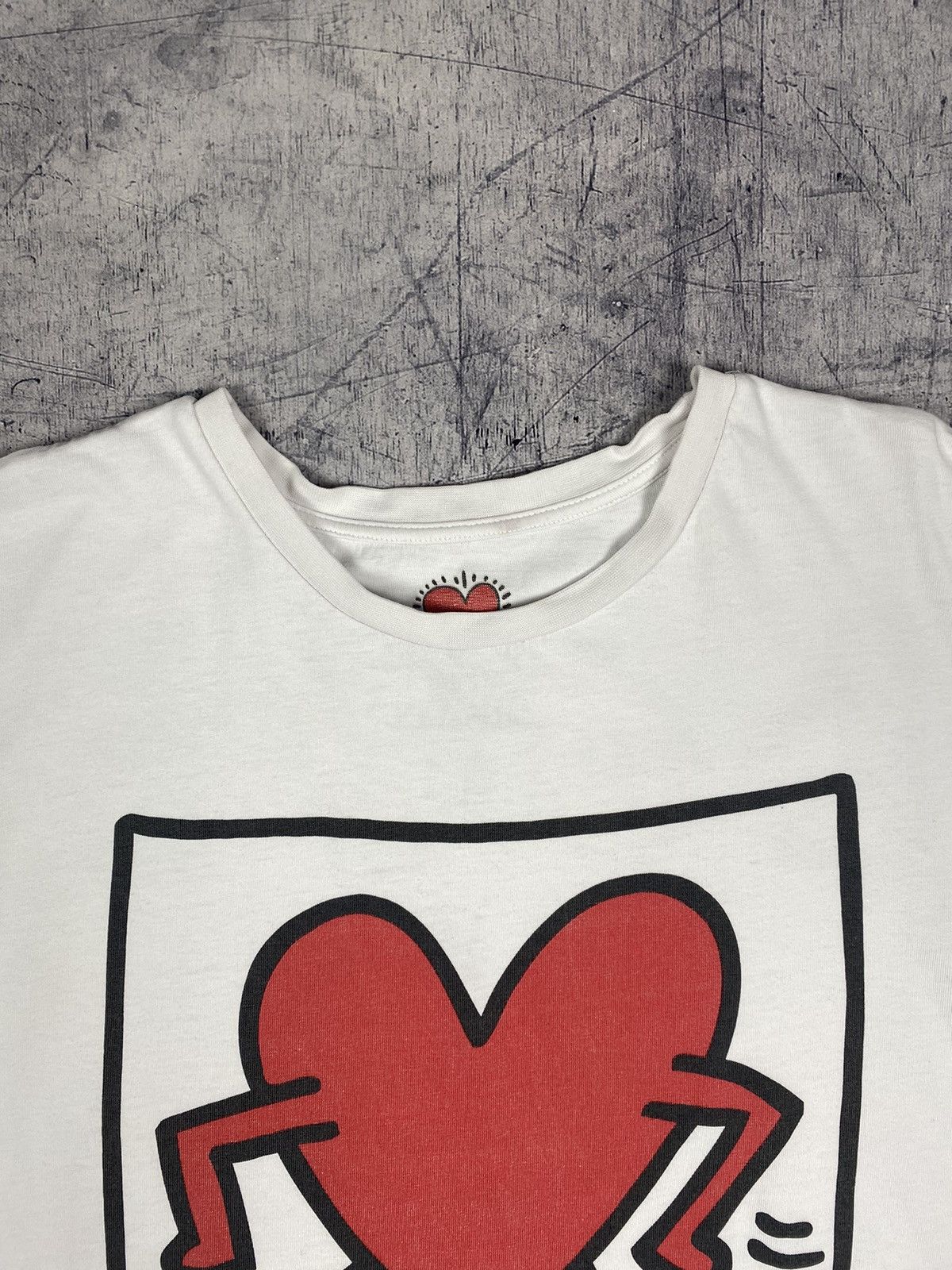 Vintage Vintage Vintage 90s Keith Haring Art Tee Size US XS / EU 42 / 0 - 5 Thumbnail