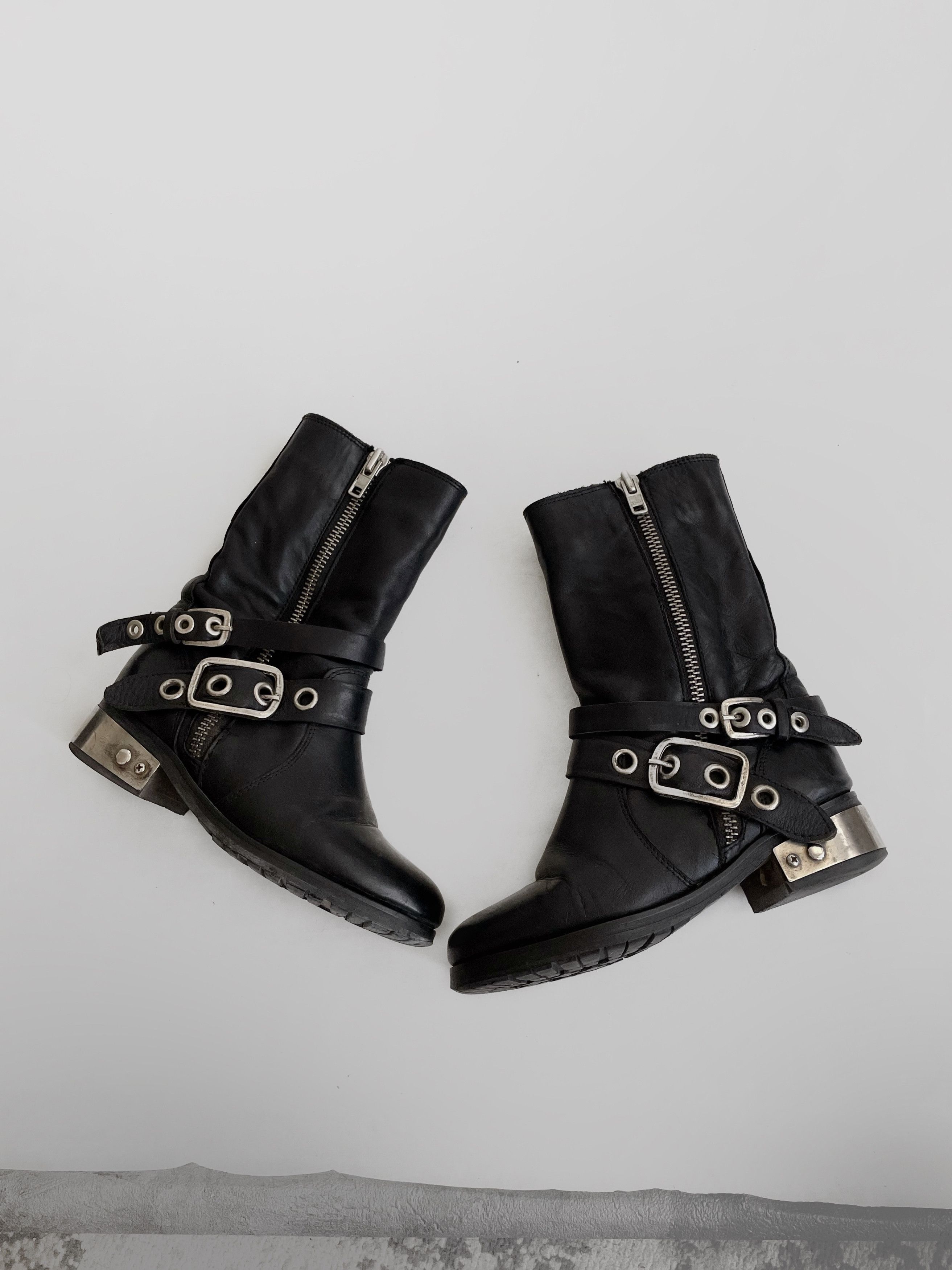 Vintage Mario Muzi Avant-garde boots Size US 6.5 / IT 36.5 - 20 Thumbnail