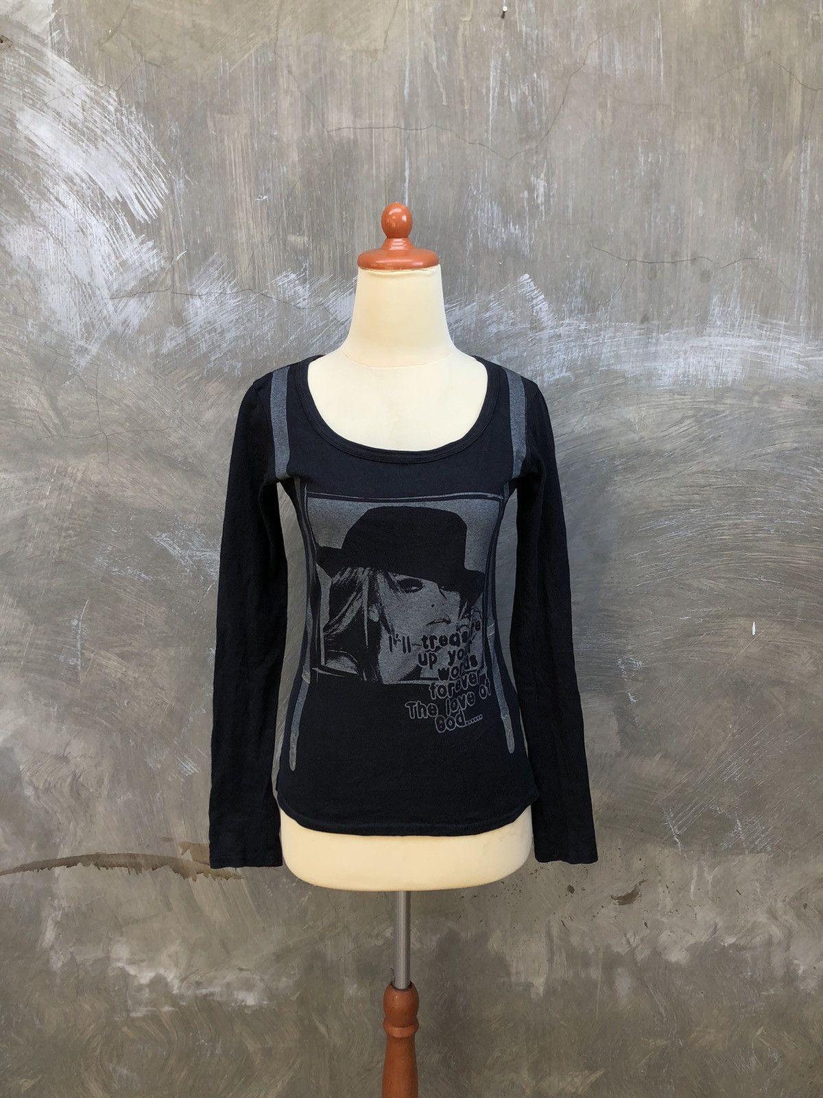 If Six Was Nine Y2K Japanese Brand One Way Longsleeve T-shirt Size M / US 6-8 / IT 42-44 - 1 Thumbnail