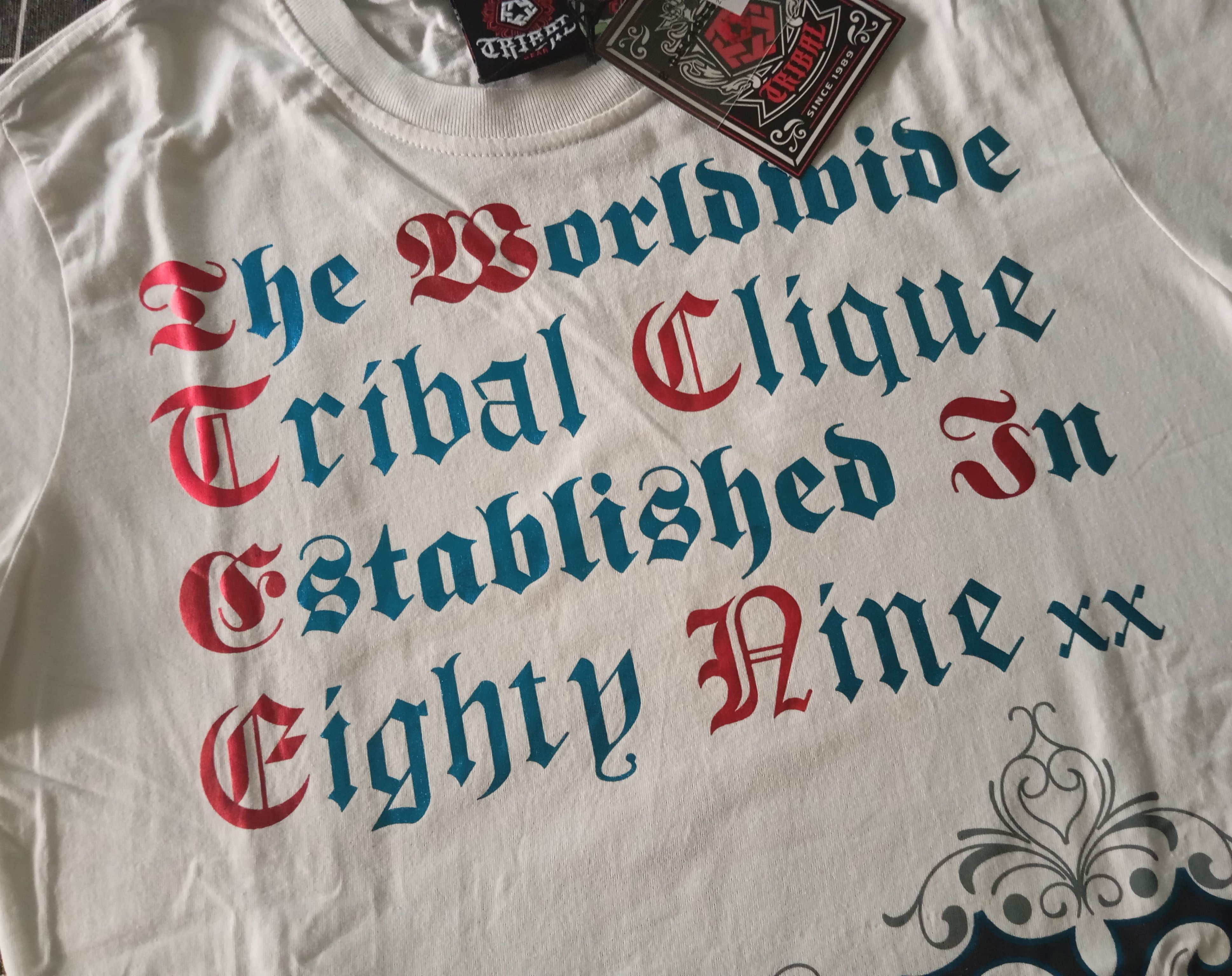 Tribal Streetwear Tribal Gear 💥 Tshirt Streetwear Hiphop NEW Unworn Size US S / EU 44-46 / 1 - 2 Thumbnail