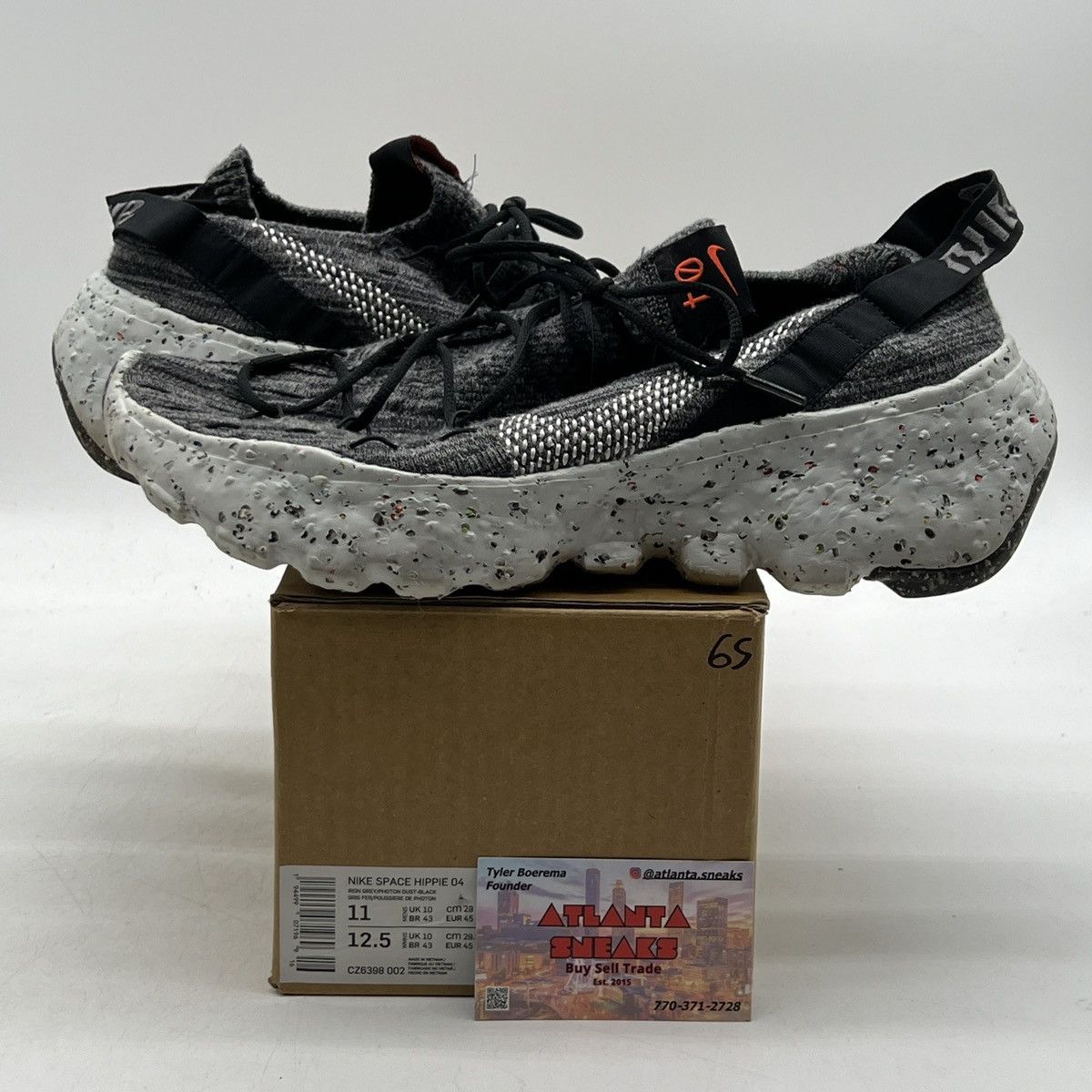 Nike Space hippie 04 iron grey Size US 11 / EU 44 - 1 Thumbnail