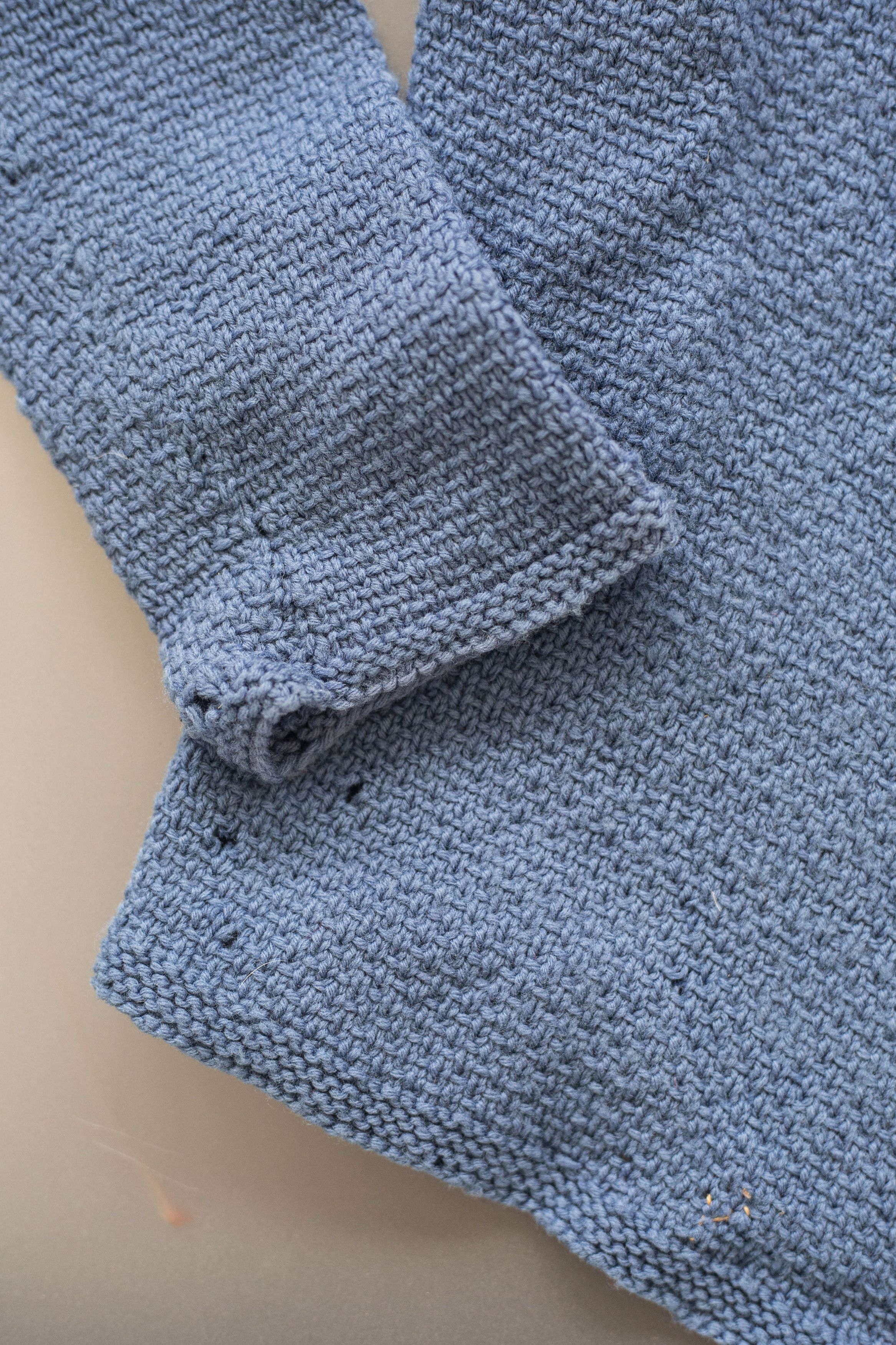 Other French peasant hand knitted sweater circa 1940 Size S / US 4 / IT 40 - 5 Thumbnail