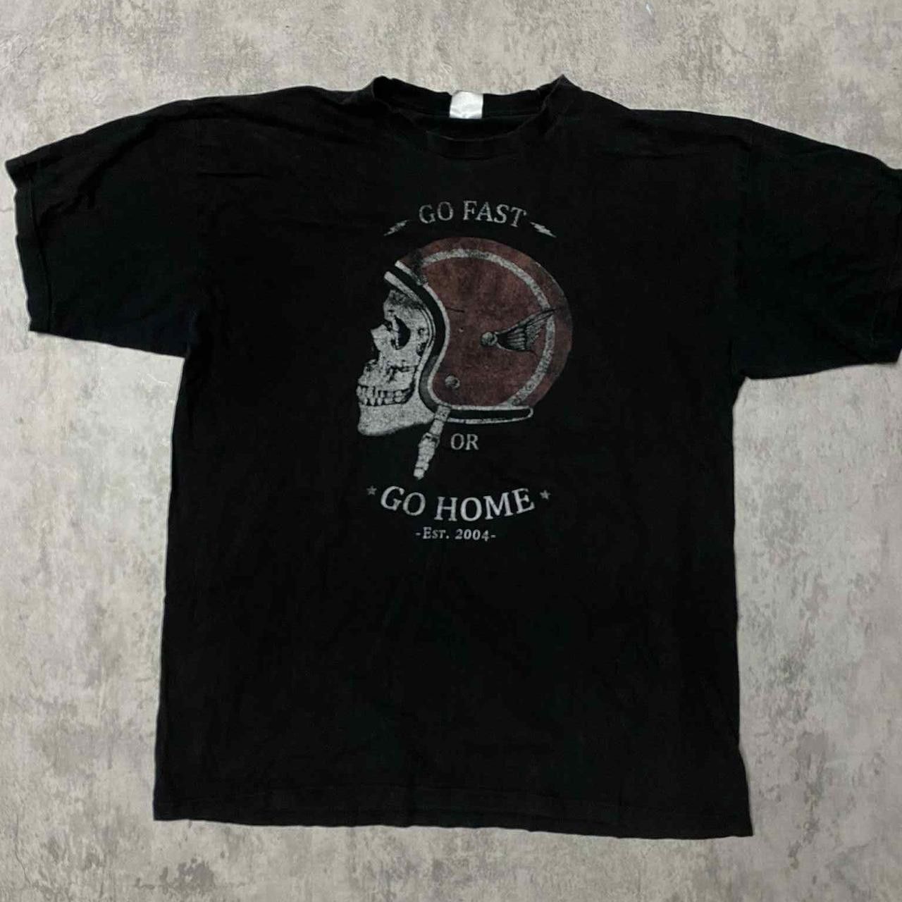 Other Black cotton biker skull t-shirt with Size US XL / EU 56 / 4 - 1 Thumbnail
