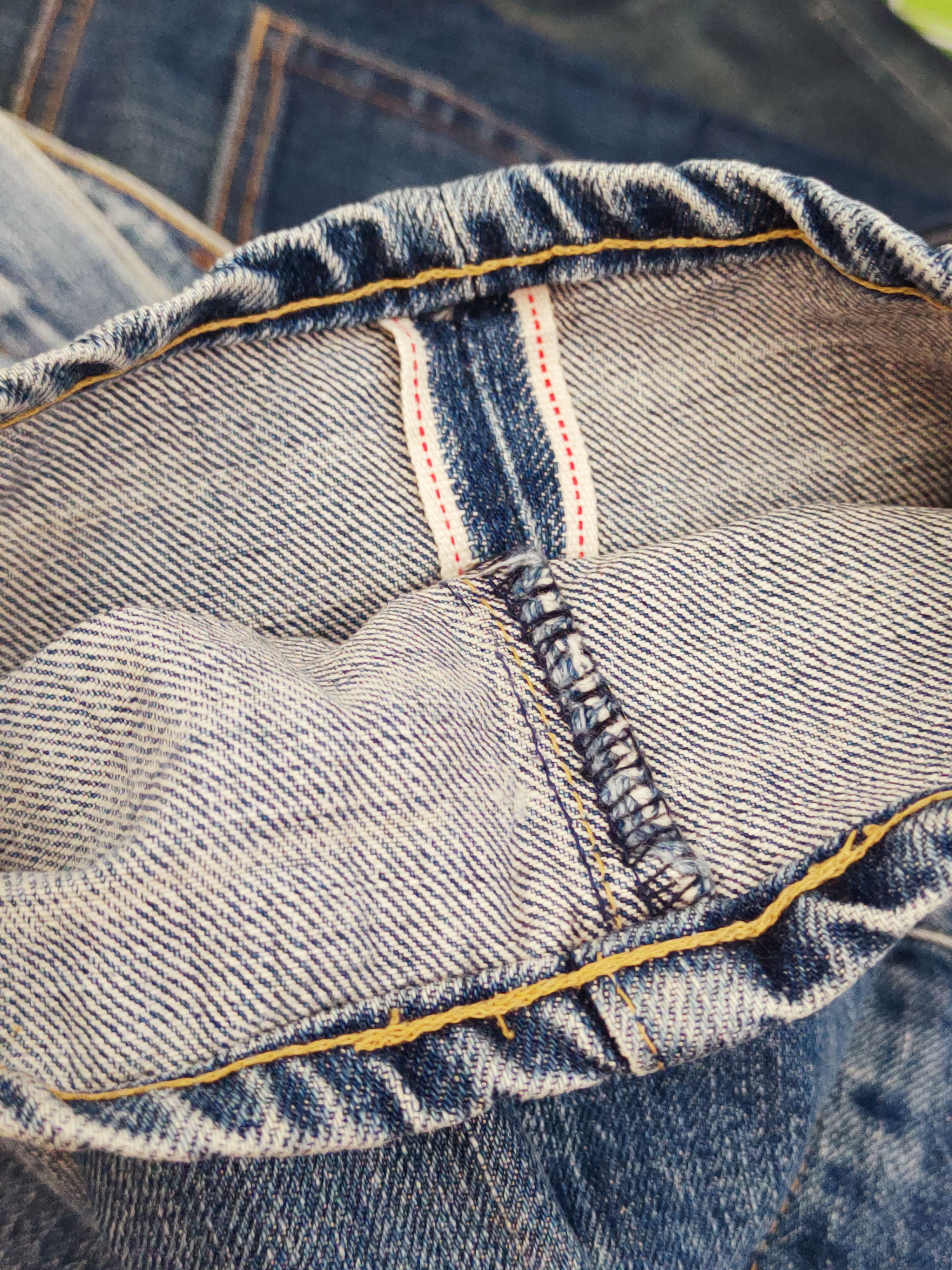 Levi's Levi's faded selvadge vintage Distressed Ripped Jeans #W933 Size US 30 / EU 46 - 12 Thumbnail