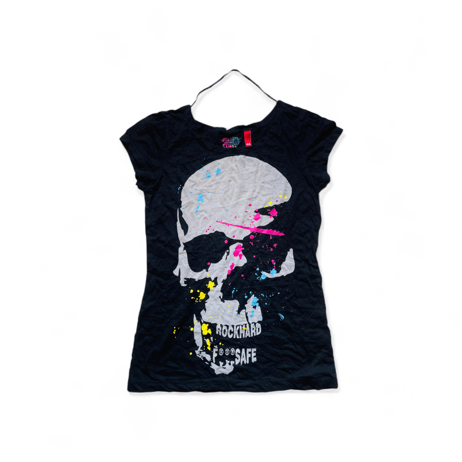 14th Addiction Big skull face t shirt Size M / US 6-8 / IT 42-44 - 1 Thumbnail