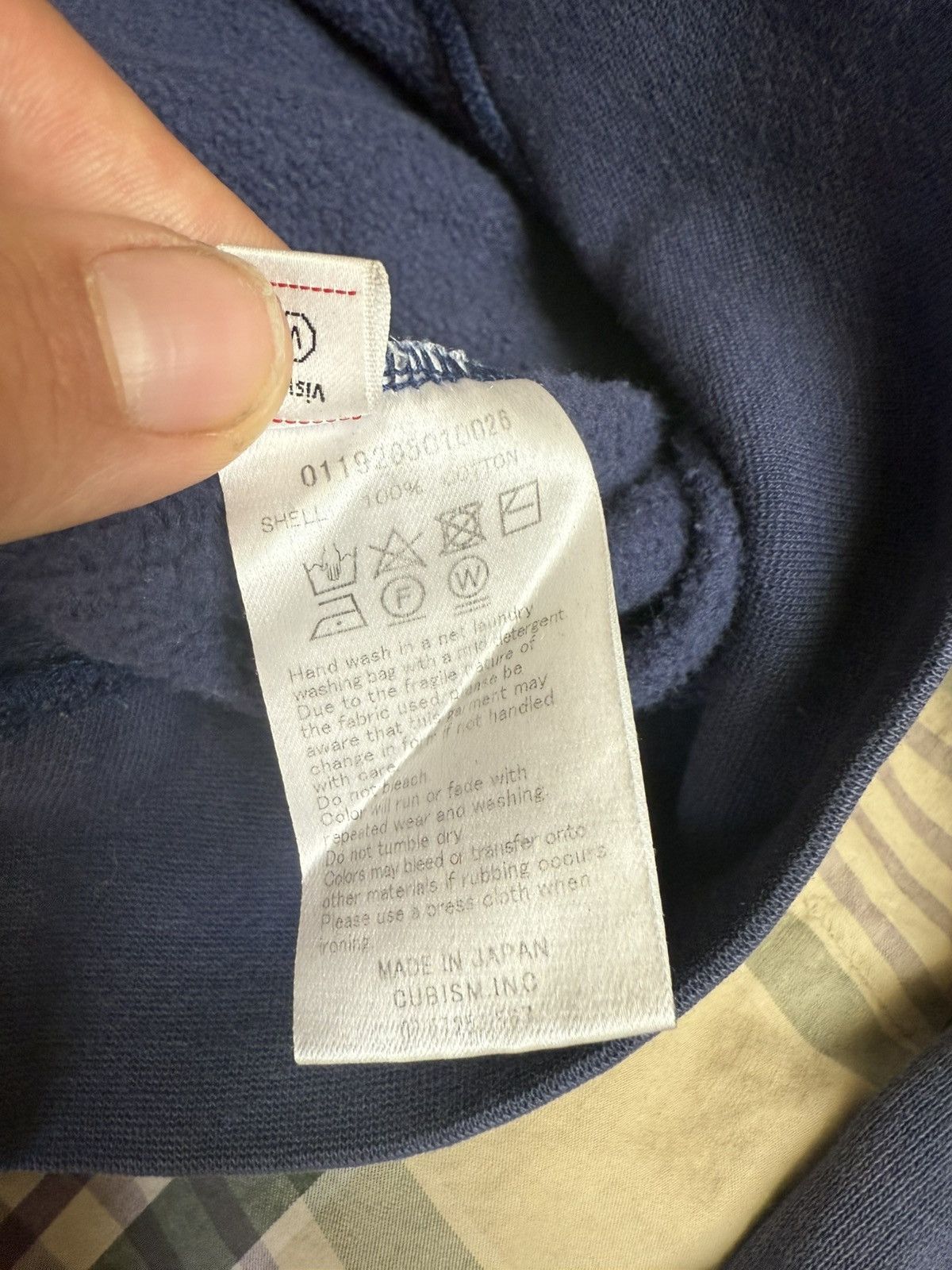 Visvim This is the life Navy blue visvim hoodie Size US L / EU 52-54 / 3 - 5 Thumbnail
