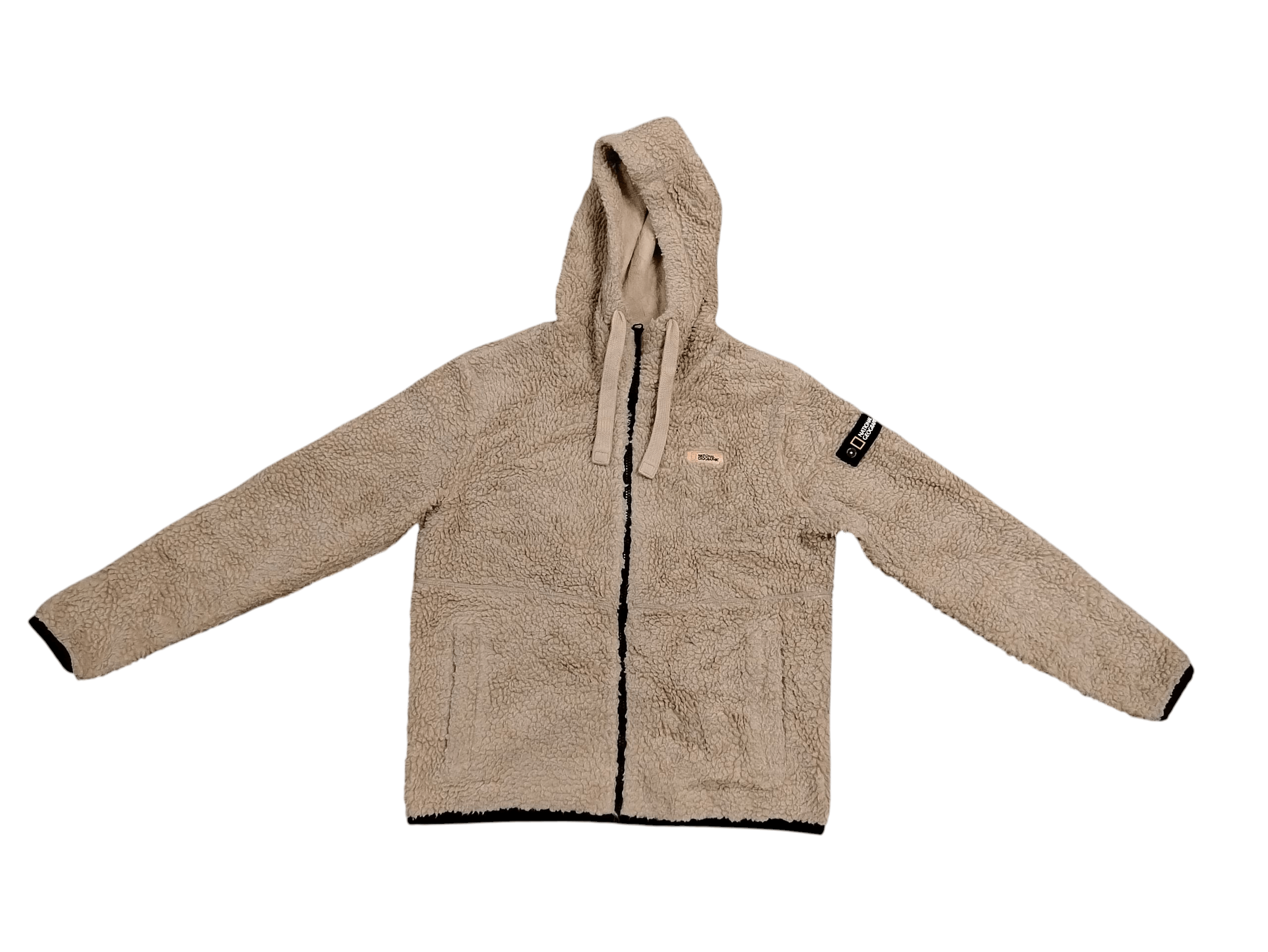 Grailed National Geographic sherpa fleece jacket Size US S / EU 44-46 / 1 - 2 Thumbnail