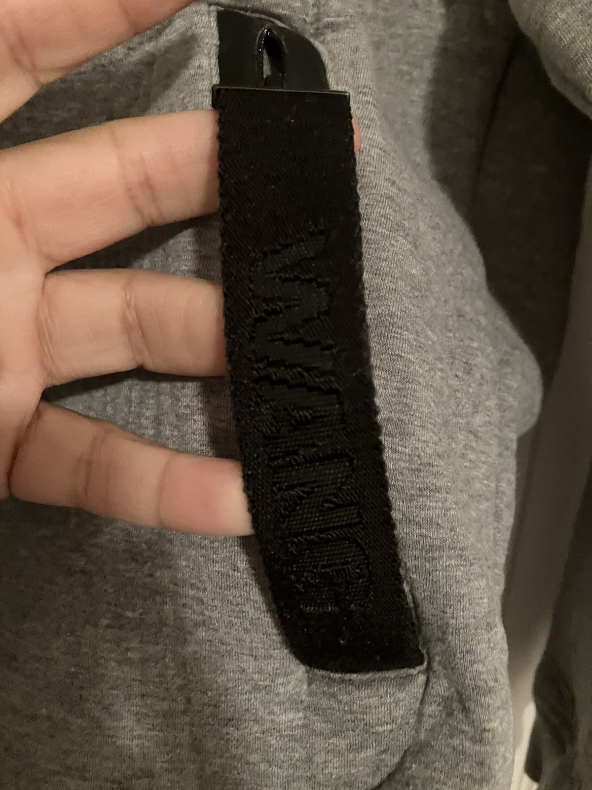 Alexander Wang × H&M Alexander Wang x H&M Full Zip Hoodie Heather Scuba Neoprene Size US XS / EU 42 / 0 - 2 Thumbnail