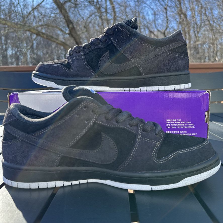 Nike Nike SB Dunk Custom Moonlight Suede - Black/Blue - Size 10 Size US 10 / EU 43 - 3 Thumbnail