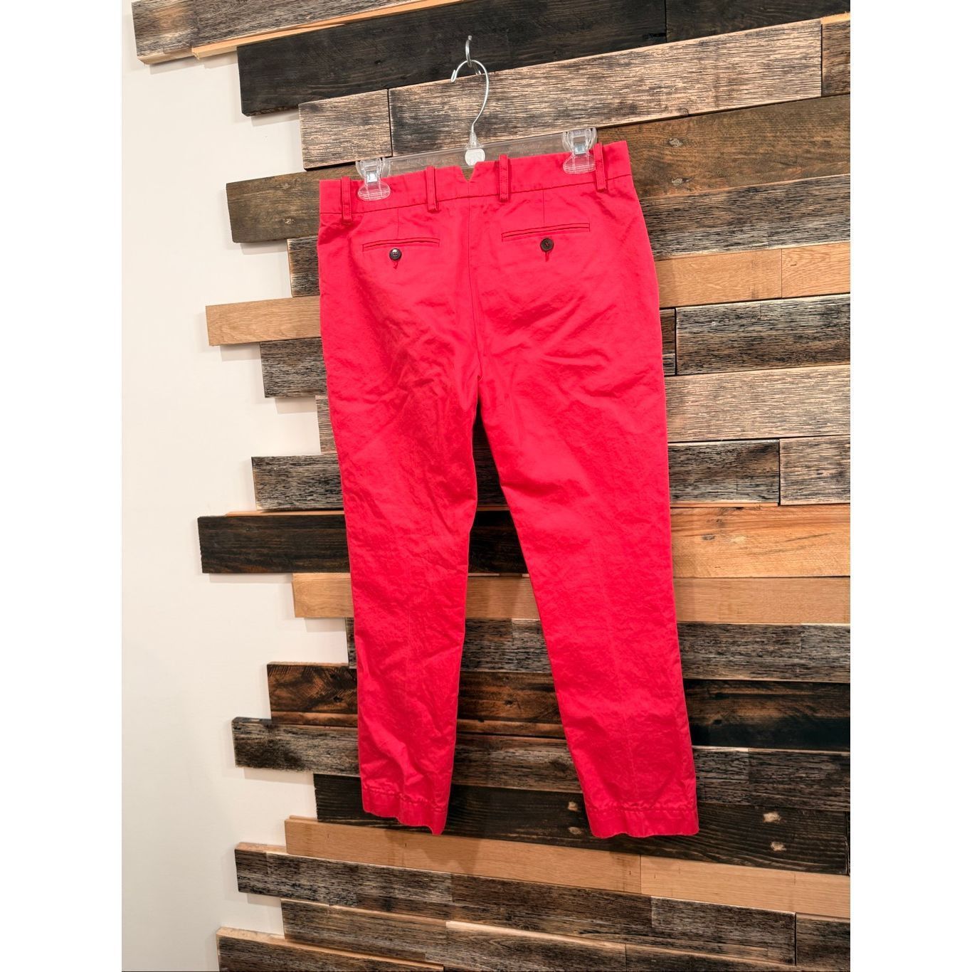 Lacoste Lacoste pink ankle length cotton pants size 4 Size 27" / US 4 / IT 40 - 2 Thumbnail