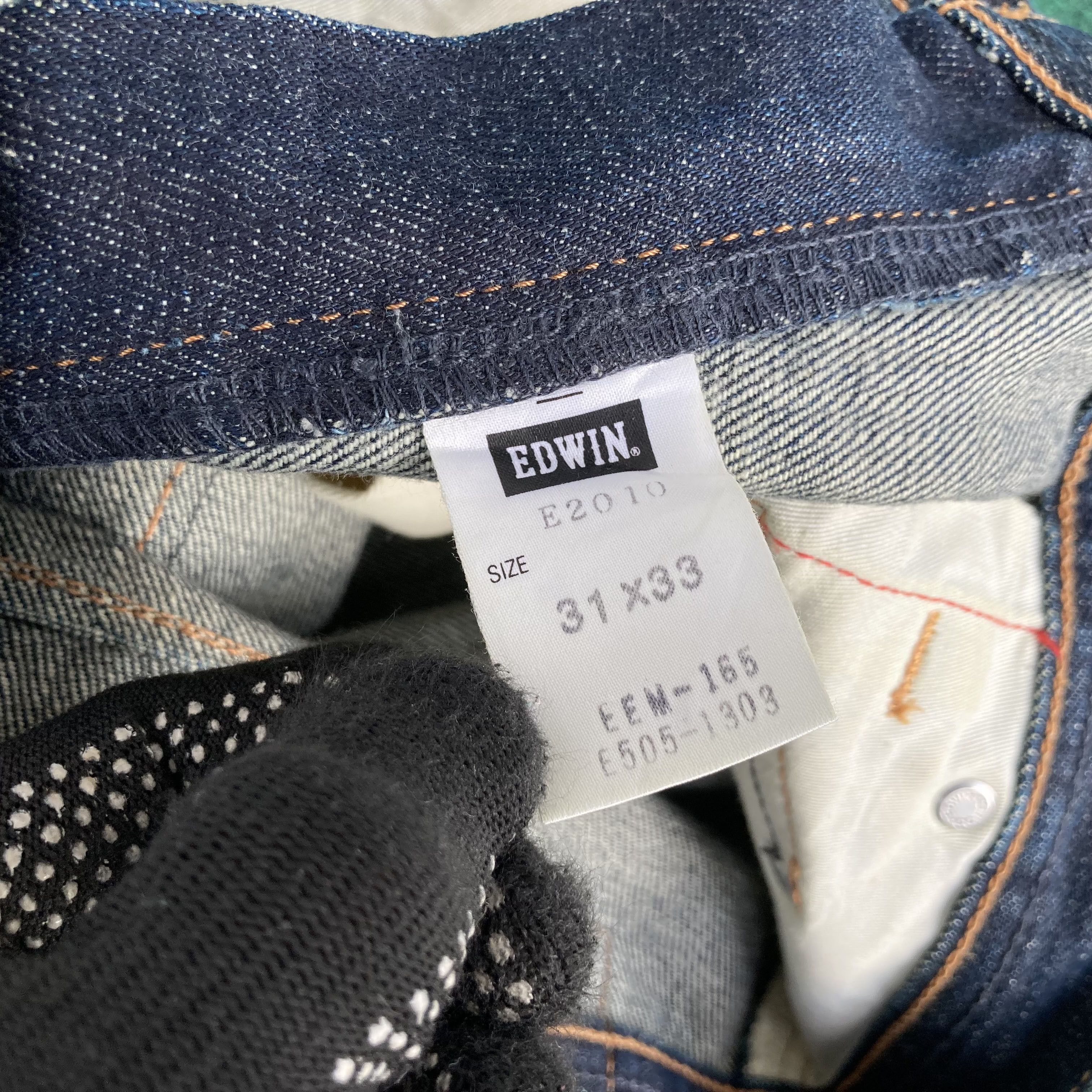 Edwin × Japanese Brand × Vintage 30x34 Vtg Edwin EFunction Denim Zipper Engineered Jeans Size US 30 / EU 46 - 5 Thumbnail