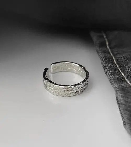 Designer × Vintage Vintage 925 silver ring Size ONE SIZE - 3 Thumbnail