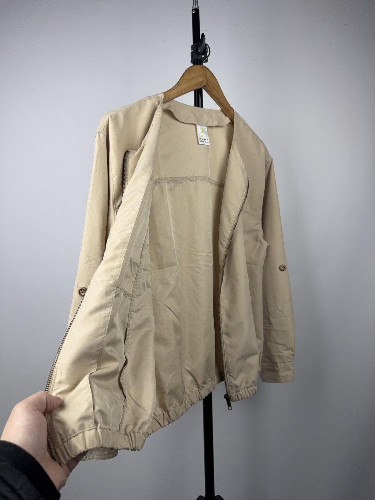 Adidas Vintage 00s Adidas Neo Minimalist Zip Jacket Lightweight Size L / US 10 / IT 46 - 9 Thumbnail