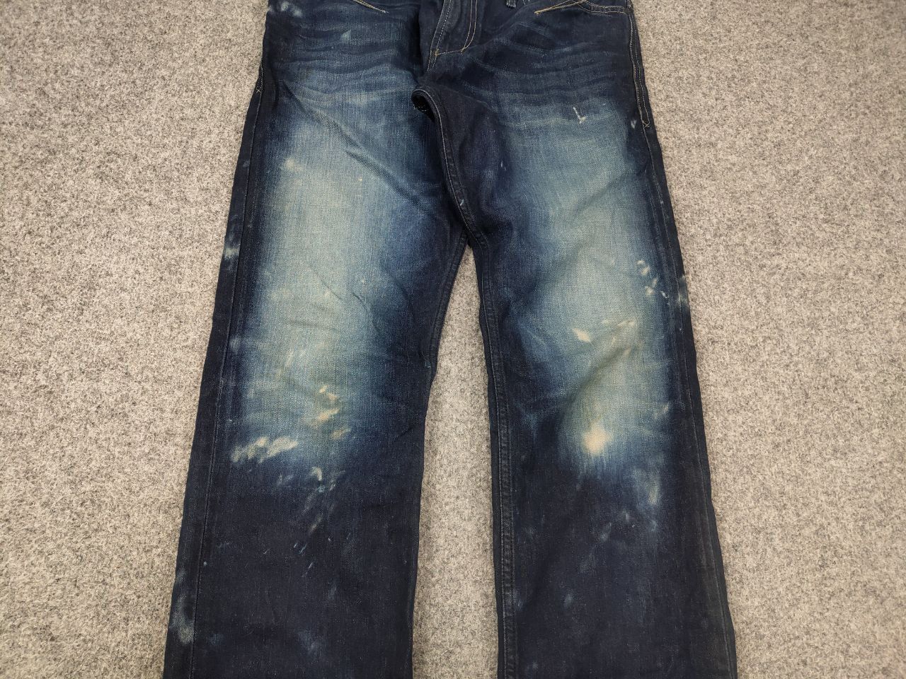 Diesel Diesel shioner Dark dyed Faded Denim Jeans Vintage Style Size US 34 / EU 50 - 8 Thumbnail