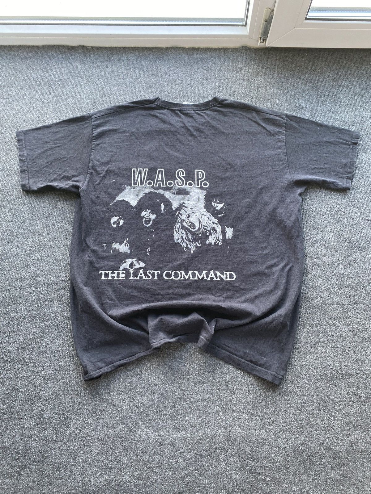 Band Tees 🔥W.A.S.P. Rock band punk “the last command” black tee Size US L / EU 52-54 / 3 - 10 Thumbnail