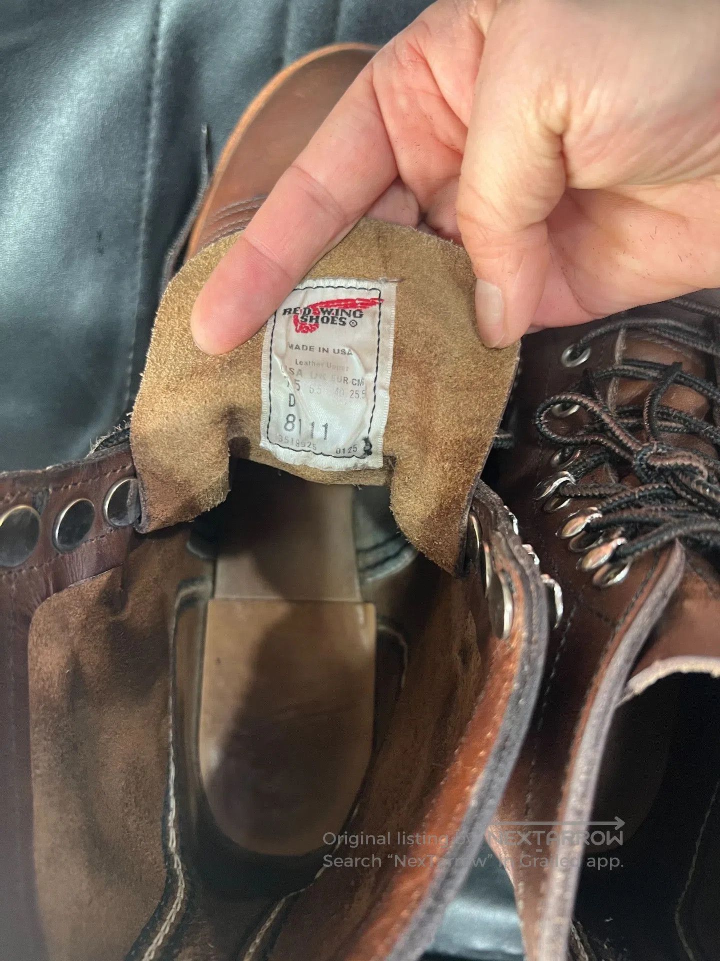 Red Wing Red Wing 8111 Work Boots. Size US 7.5 / EU 40-41 - 7 Thumbnail