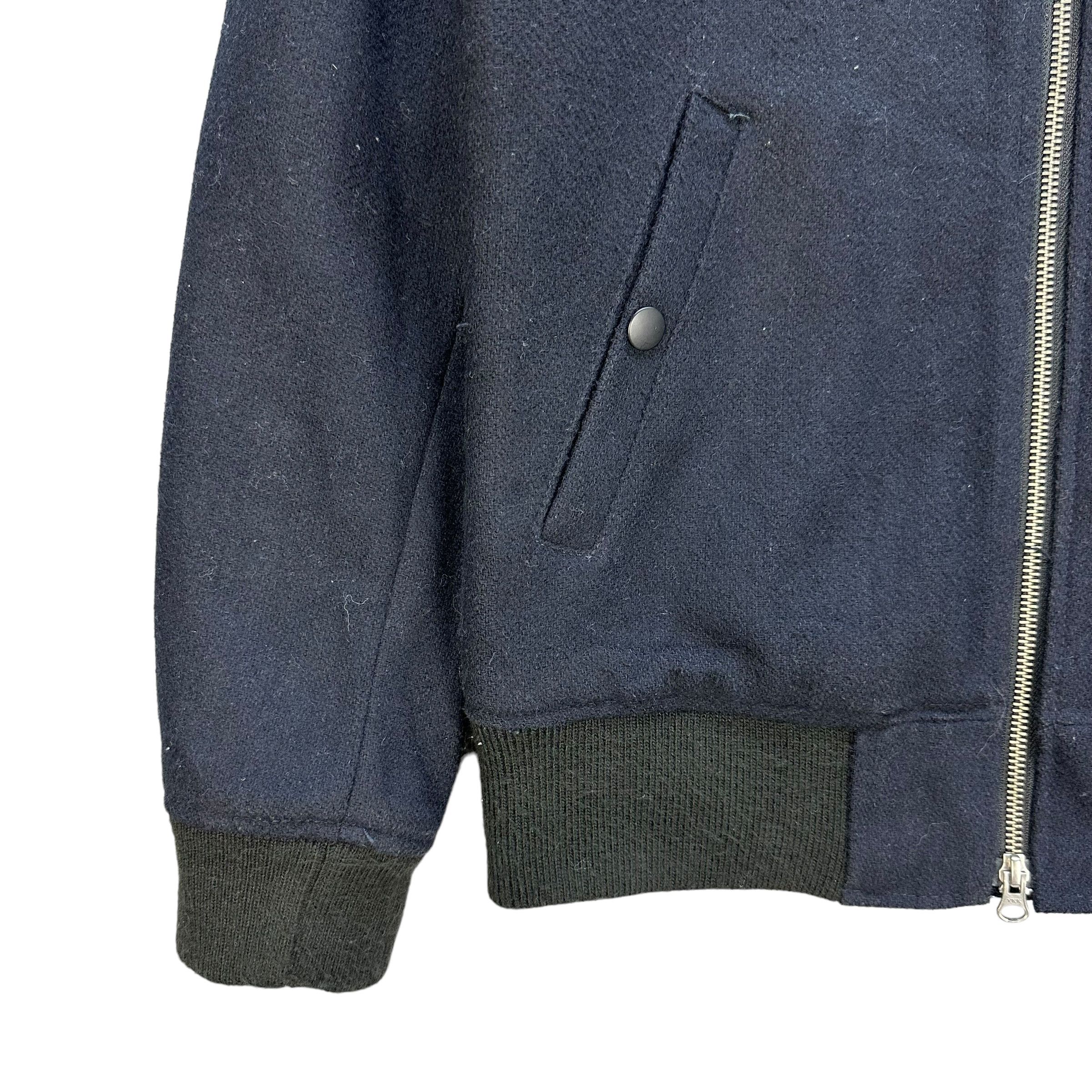 HARE HARE Wool Bomber Jacket #A23-0519 Size US M / EU 48-50 / 2 - 4 Thumbnail