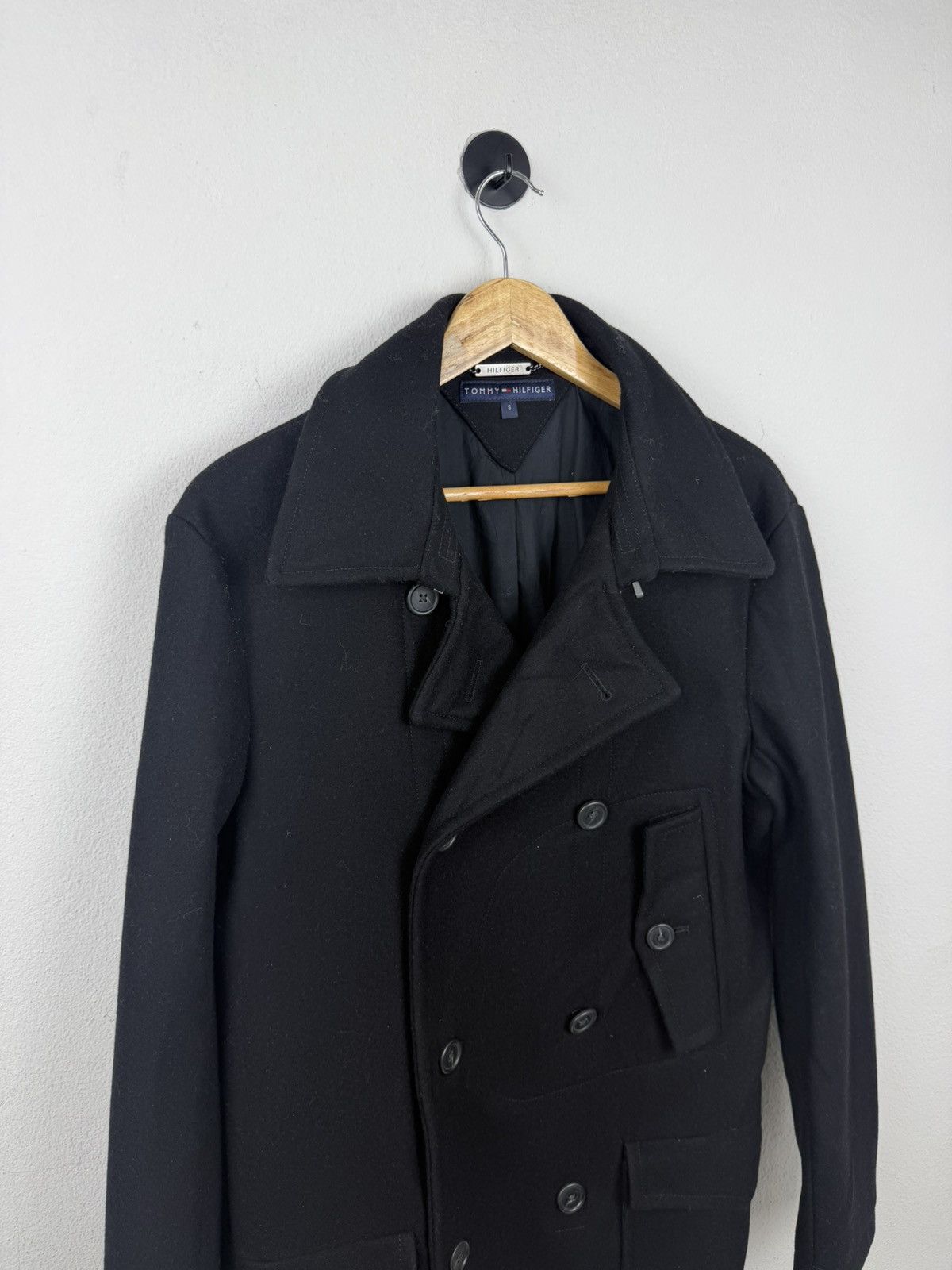 Tommy Hilfiger Tommy Hilfiger Double-Breasted Wool Blend Overcoat Size US S / EU 44-46 / 1 - 2 Thumbnail