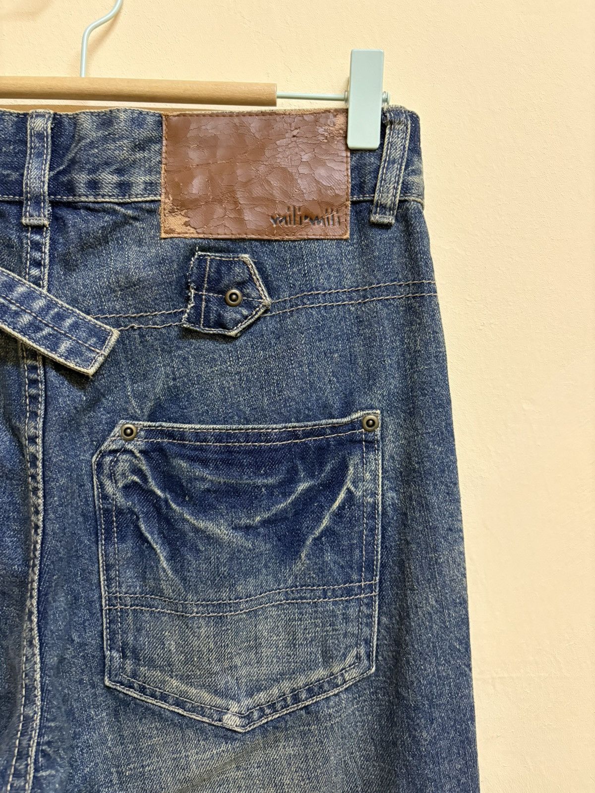 Designer Vintage Mili Mili Denim Jeans Japanese Fashion Designer Size US 31 - 7 Thumbnail