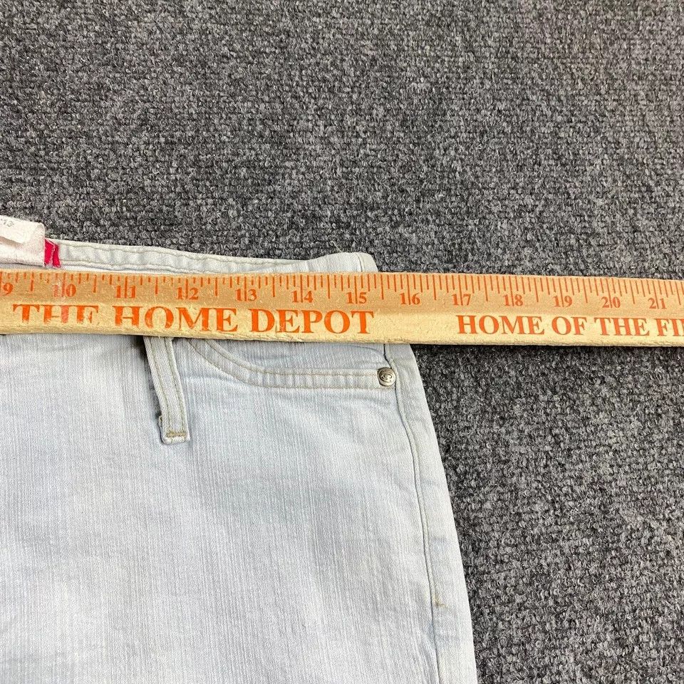 Anchor Blue × Vintage Vintage Anchor Jeans Women's Size 13 Flared Light Wash Y2K Size 30" / US 8 / IT 44 - 5 Thumbnail